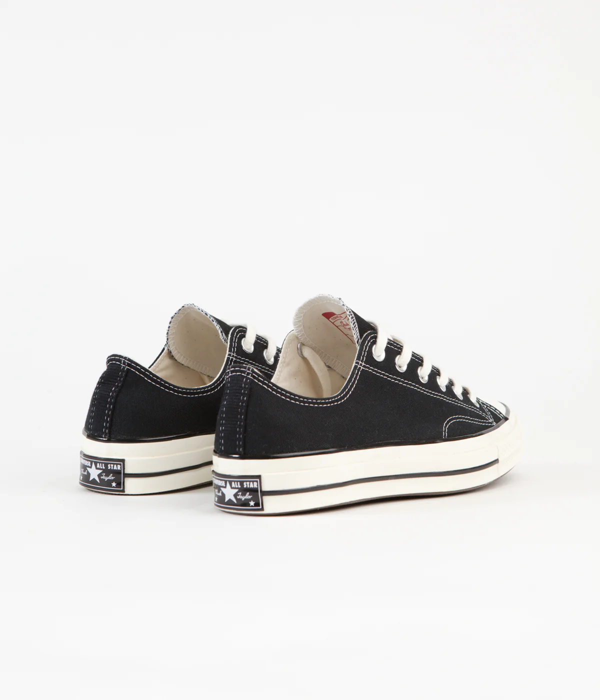 Converse CTAS 70's Ox Shoes - Black / Black / Egret - Image 4