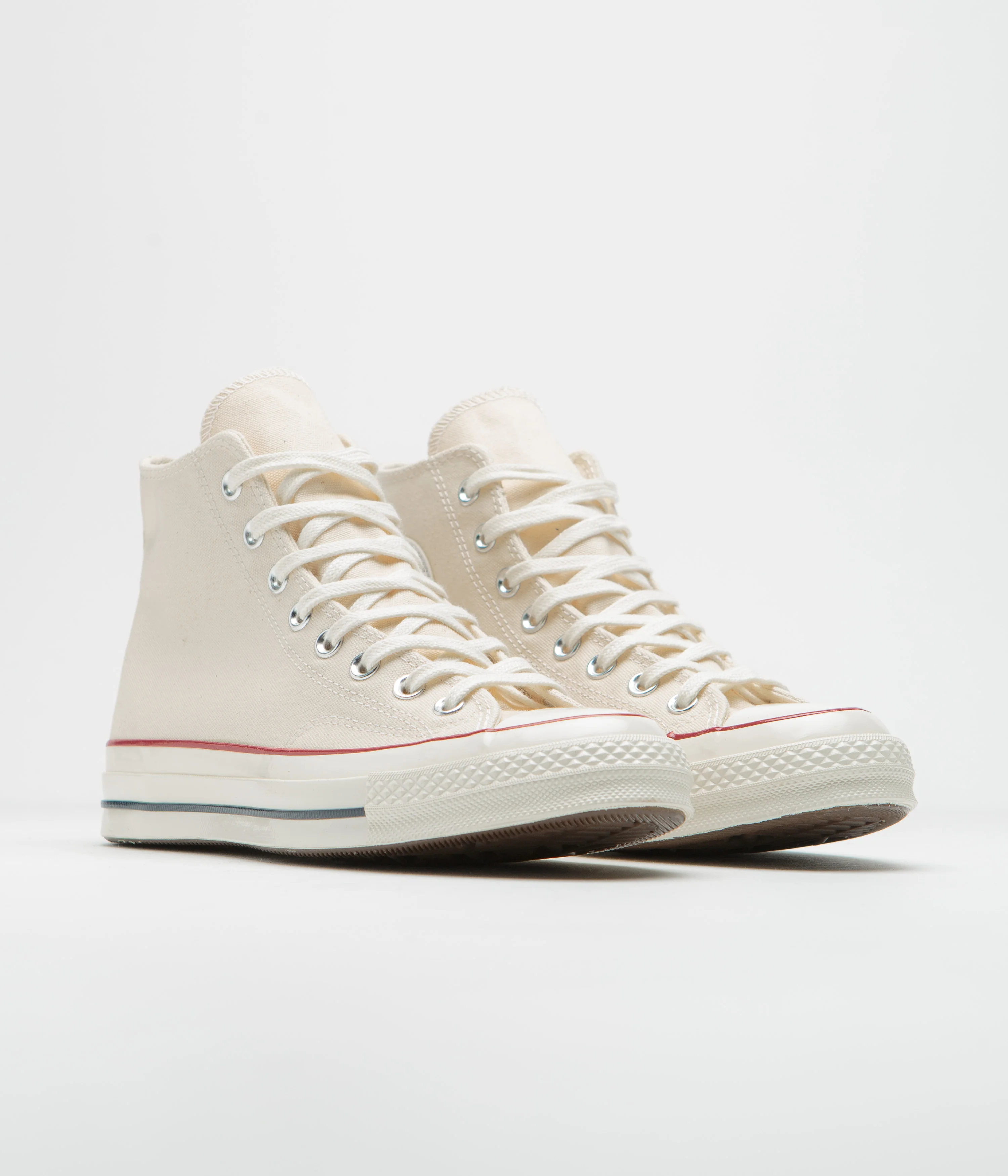 Converse CTAS 70's Hi Shoes - Parchment / Garnet / Egret - Image 2