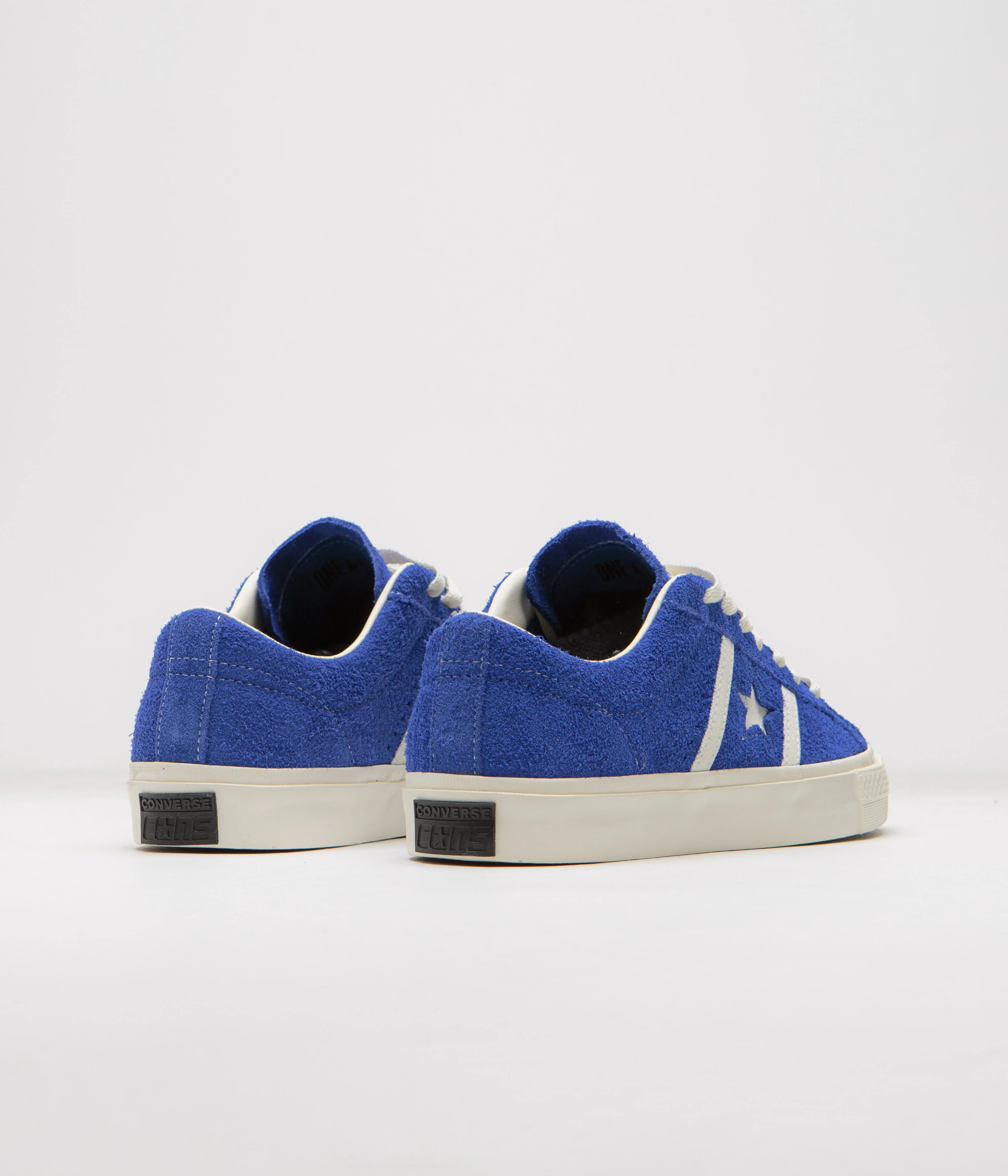 Converse One Star Academy Pro Ox Shoes - Blue / Egret / Egret - Image 4