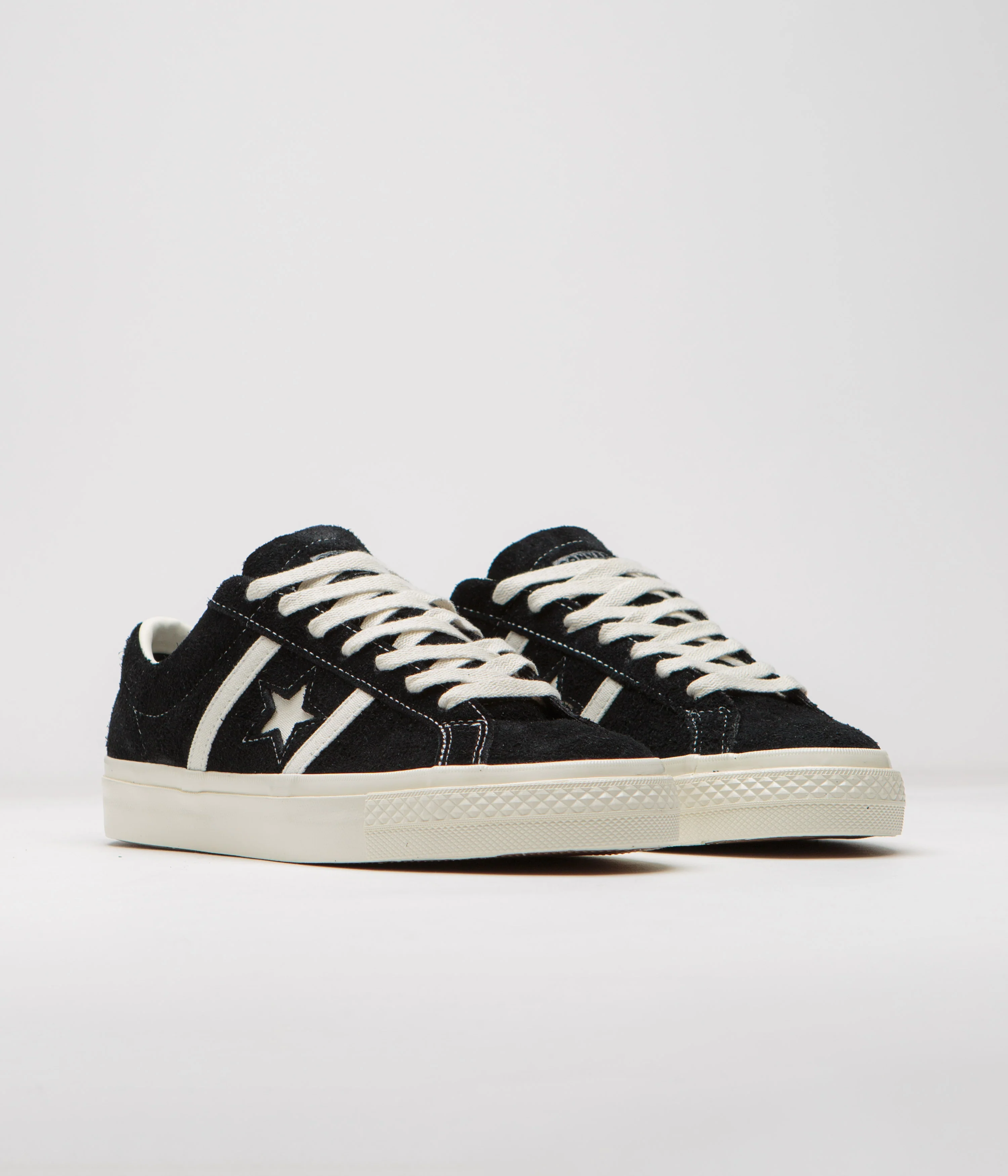 Converse One Star Academy Pro Shoes - Black / Egret / Egret - Image 2