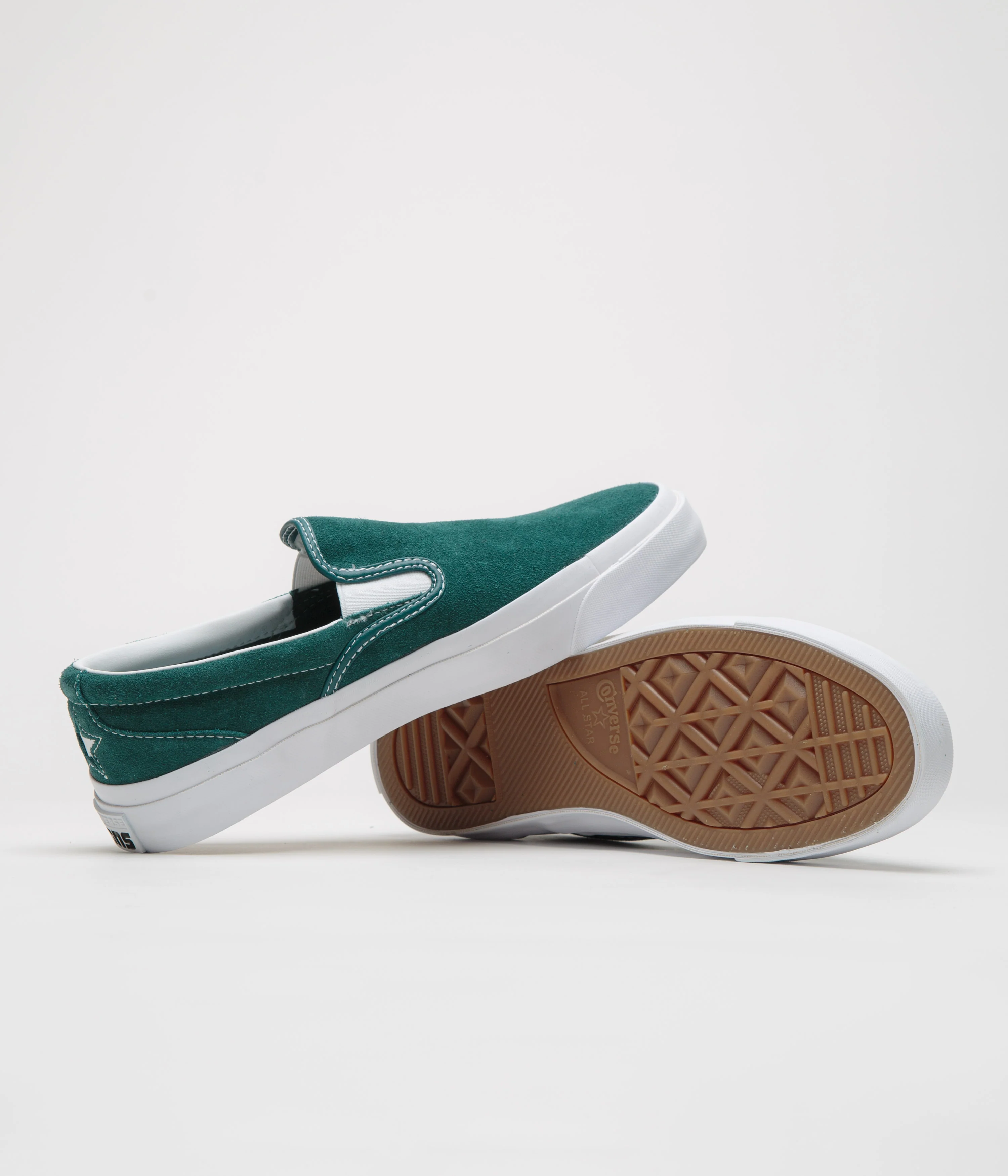 Converse One Star CC Slip Pro Shoes - Rubber Plant / White / White - Image 5