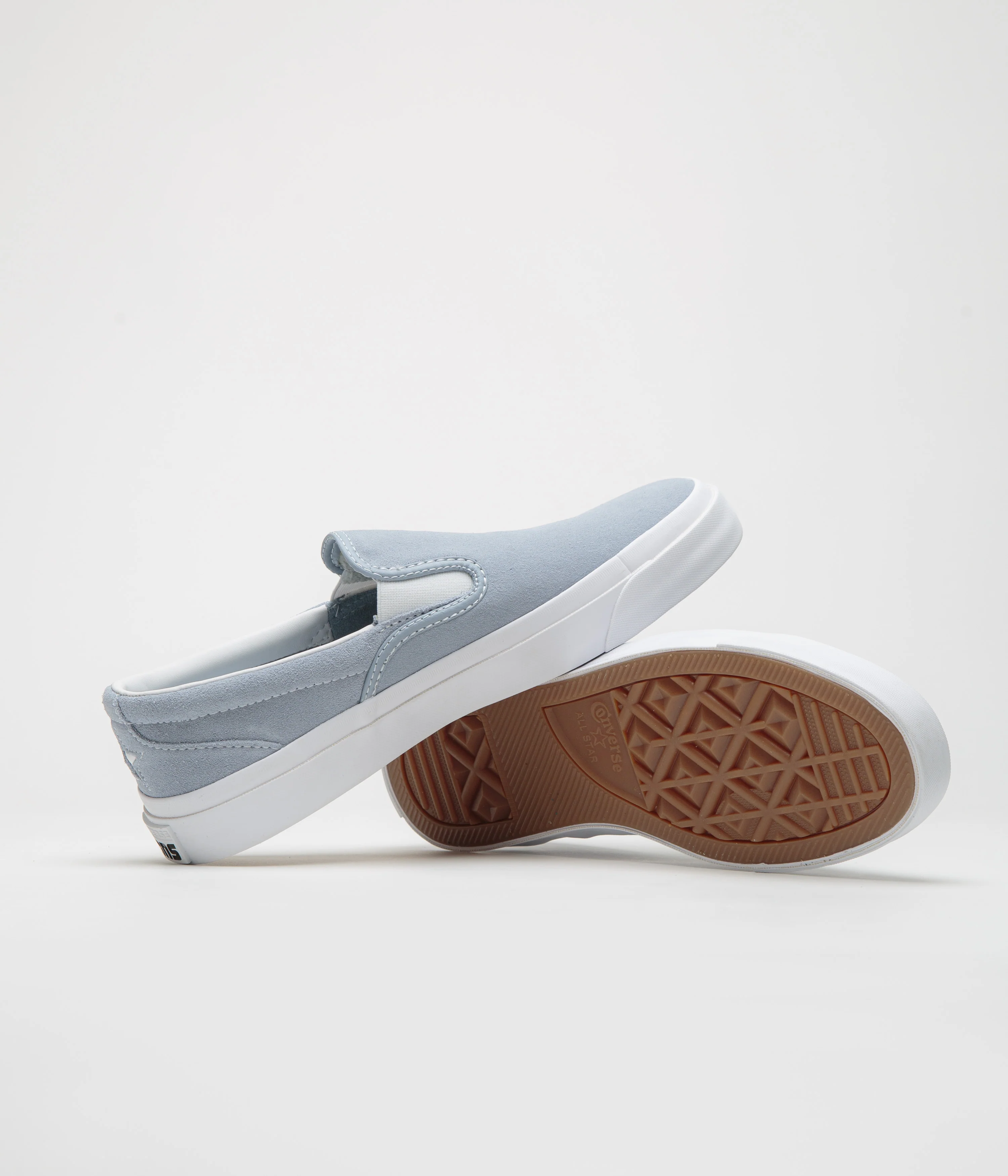 Converse One Star CC Slip Pro Shoes - Wet Stone / White / White - Image 5