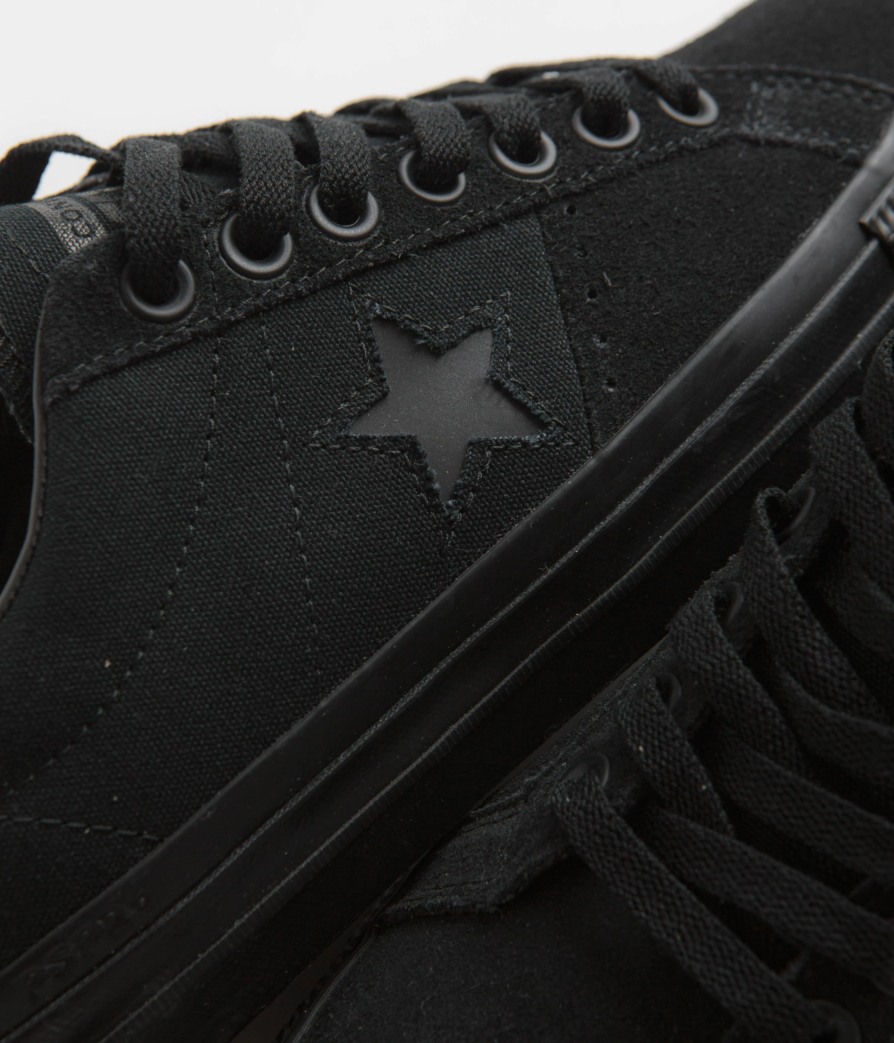 Converse One Star Pro Ox Sean Greene Shoes - Black / Sap Green - Image 3