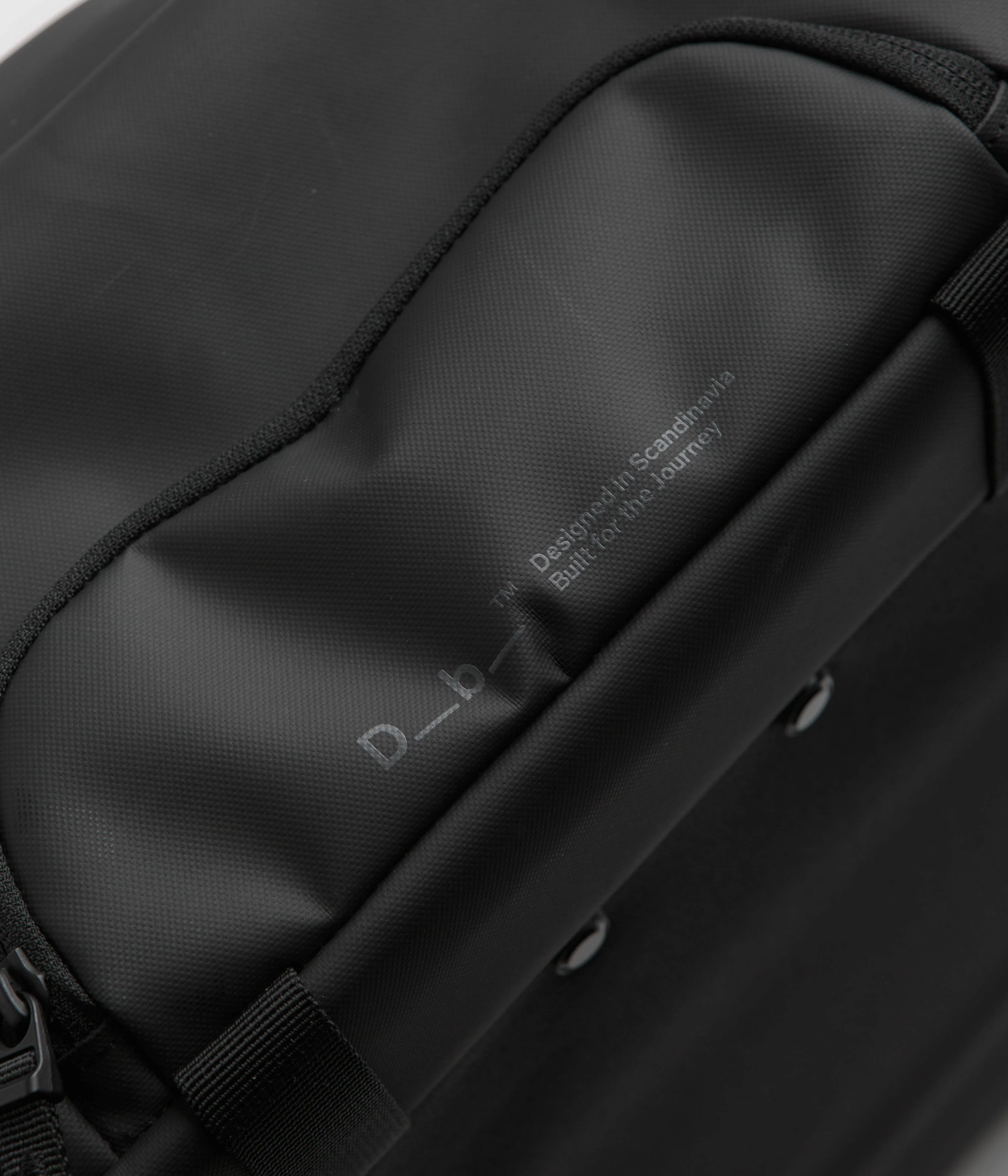 D_b_ Hugger 40L Carry-On Roller Bag - Black Out - Image 9