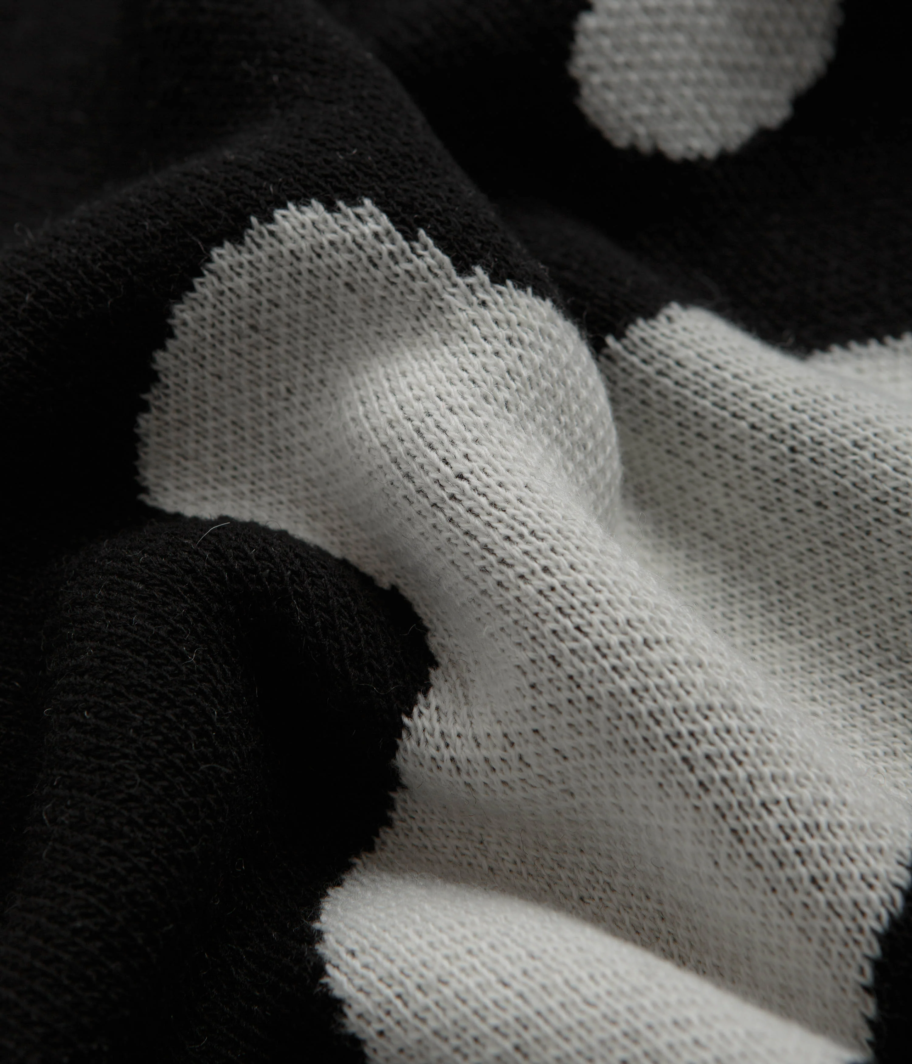 Dancer Mask Knit Sweatshirt - Black - Image 3