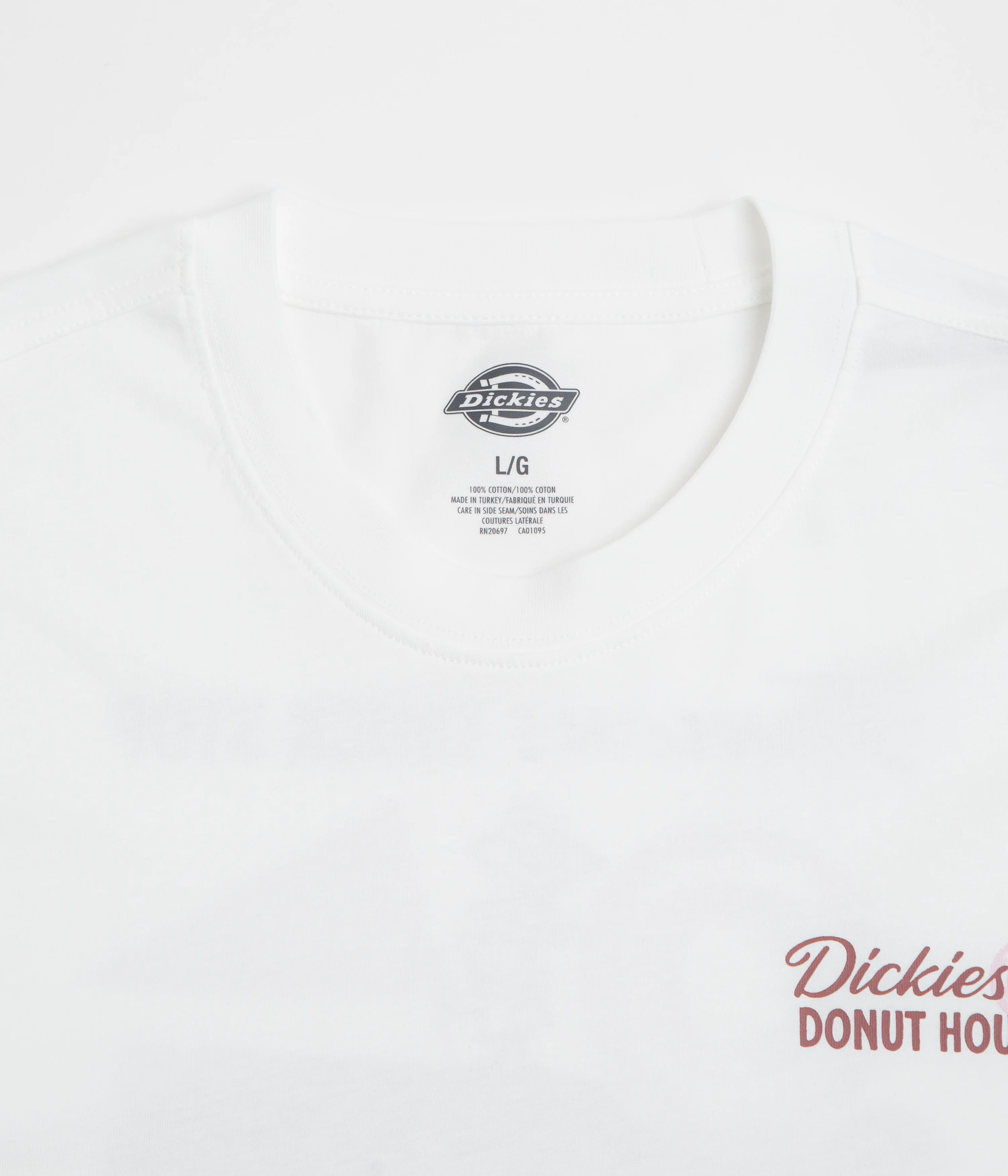 Dickies Donut House T-Shirt - White - Image 3