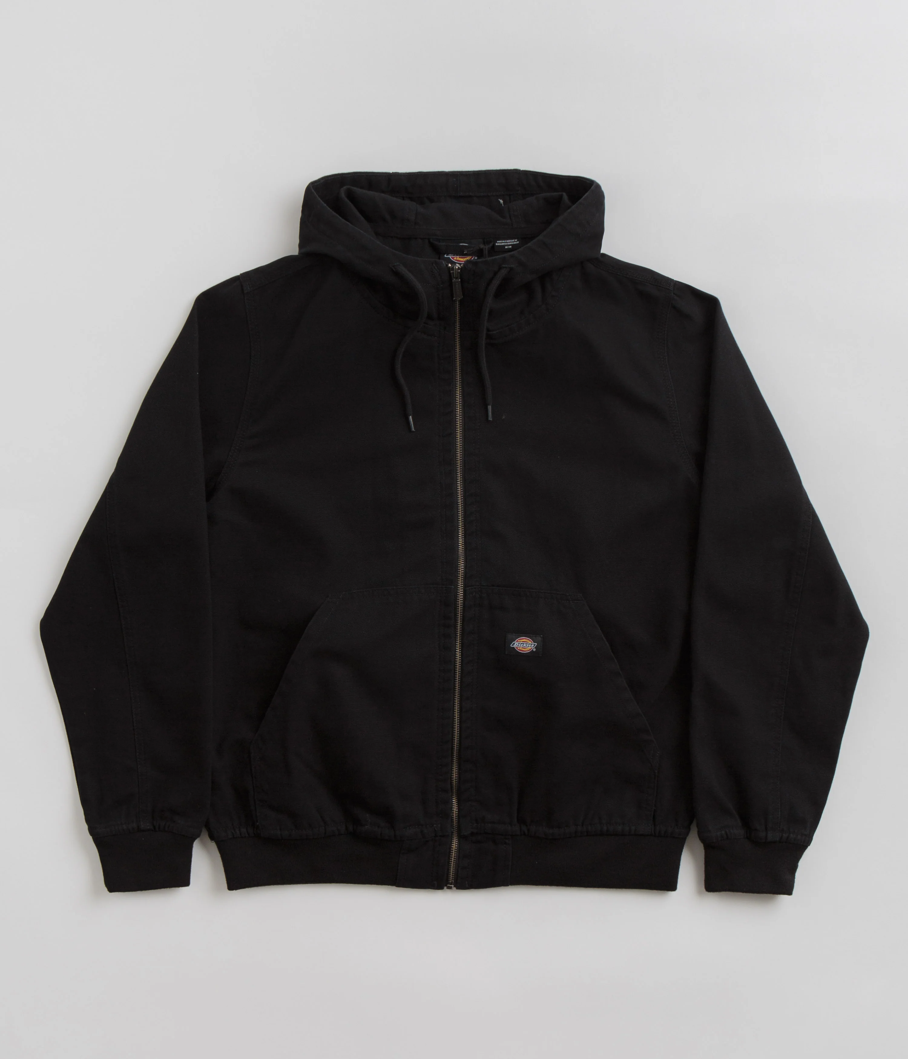 Dickies Duck Canvas Hooded Unlined Jacket - Black