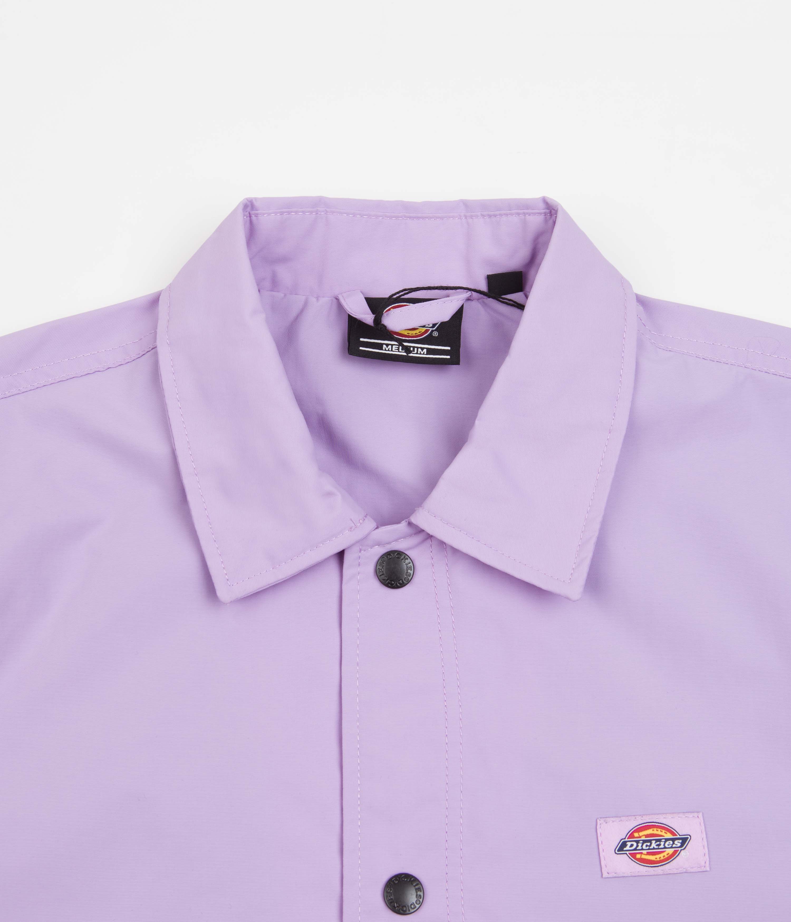 Dickies Oakport Coach Jacket - Purple Rose - Image 7
