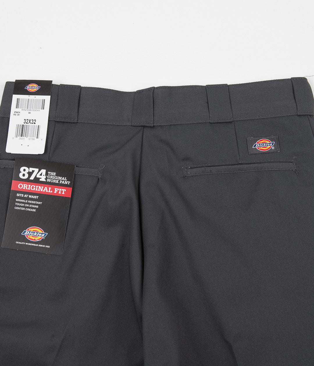 Dickies Original 874 Work Pants - Charcoal Grey - Image 4