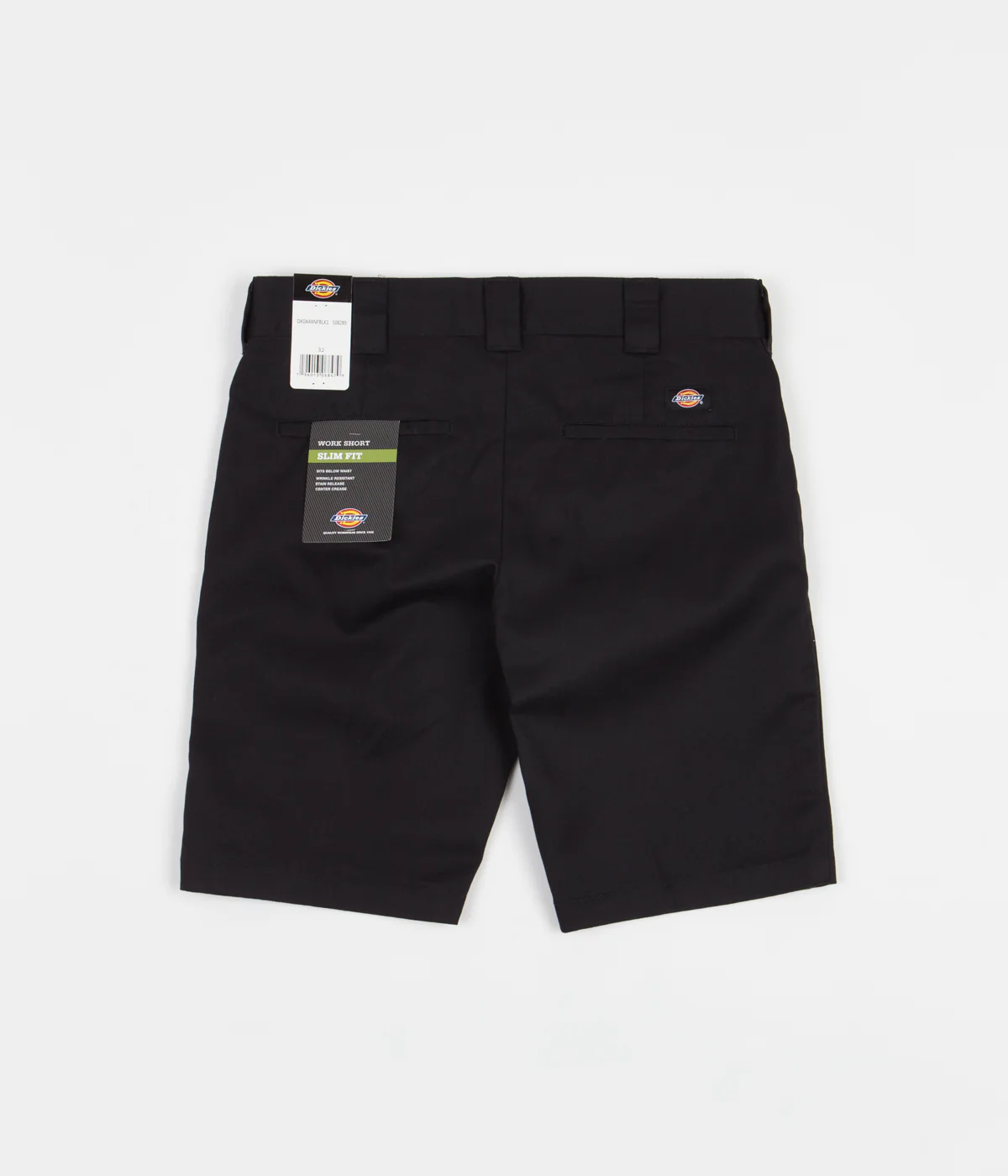 Dickies Recycled Slim Fit Shorts - Black - Image 3