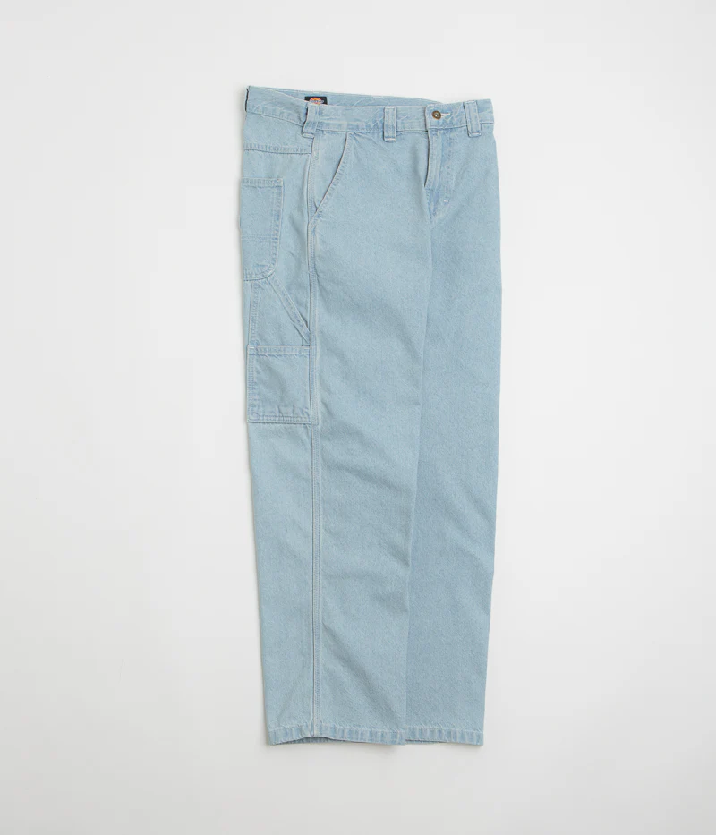Dickies Stevensville Carpenter Jeans - Vintage Aged Blue - Image 3