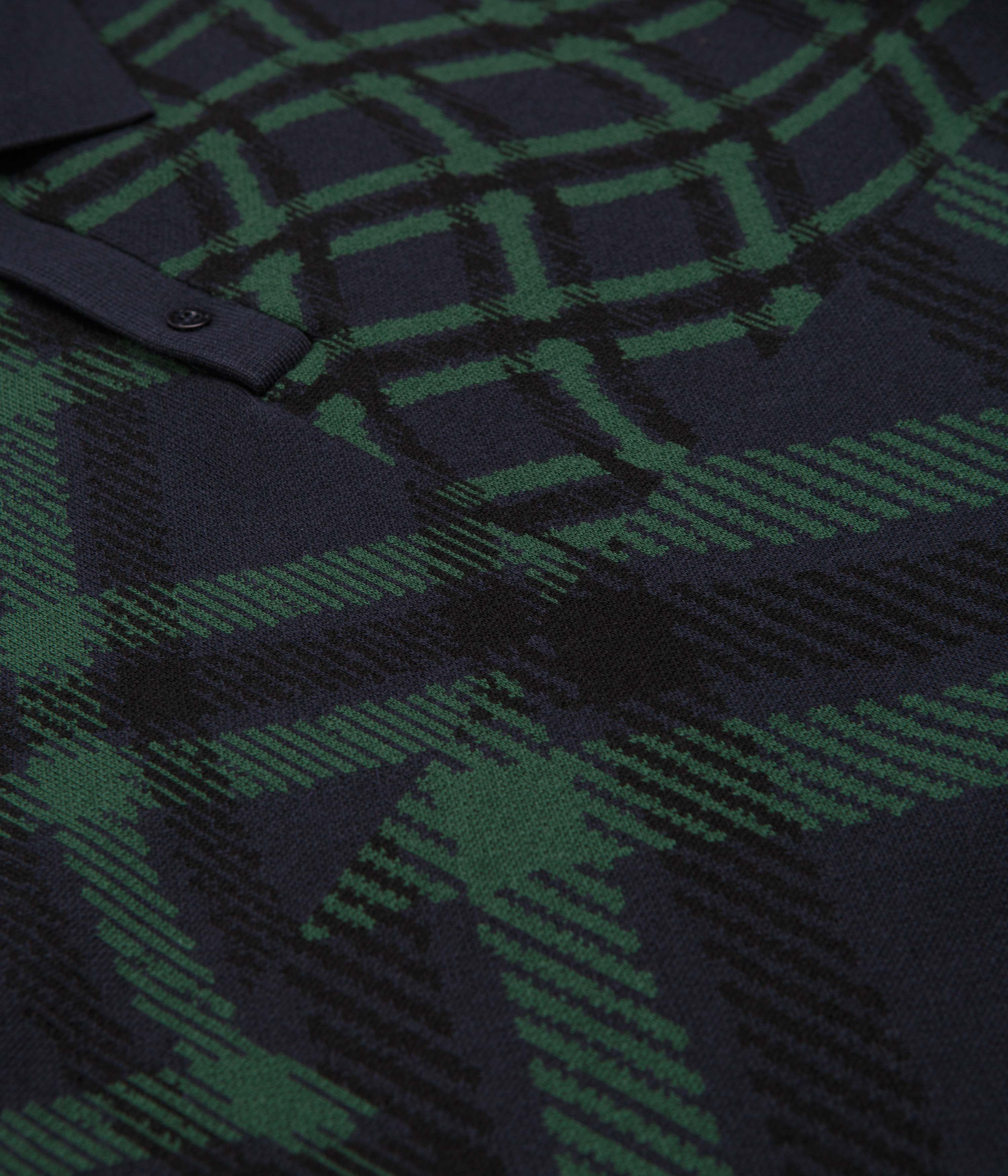 Dime Antique Polo Shirt - Navy Multi - Image 3