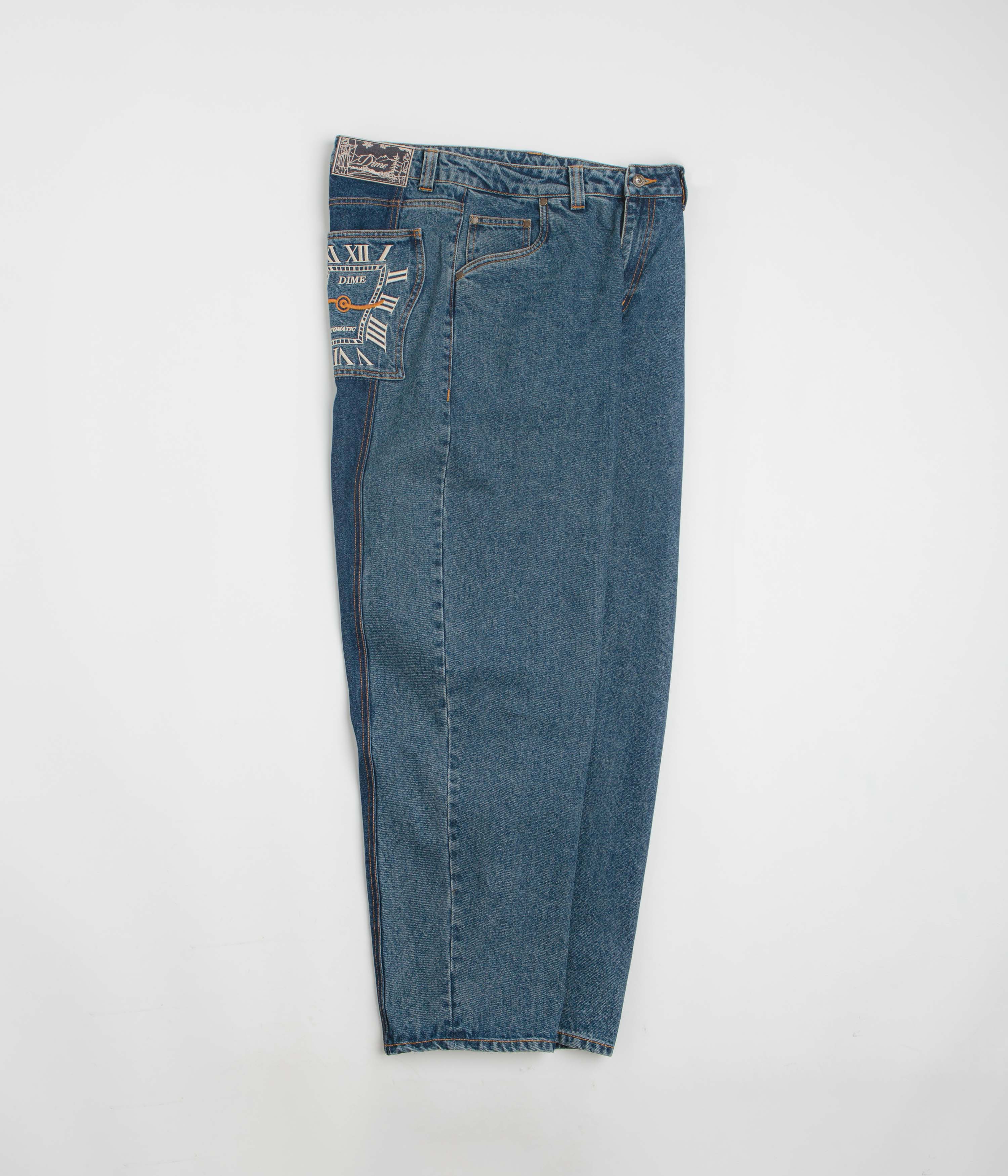 Dime Baggy Denim Pants - Knowtomatic Blue - Image 2