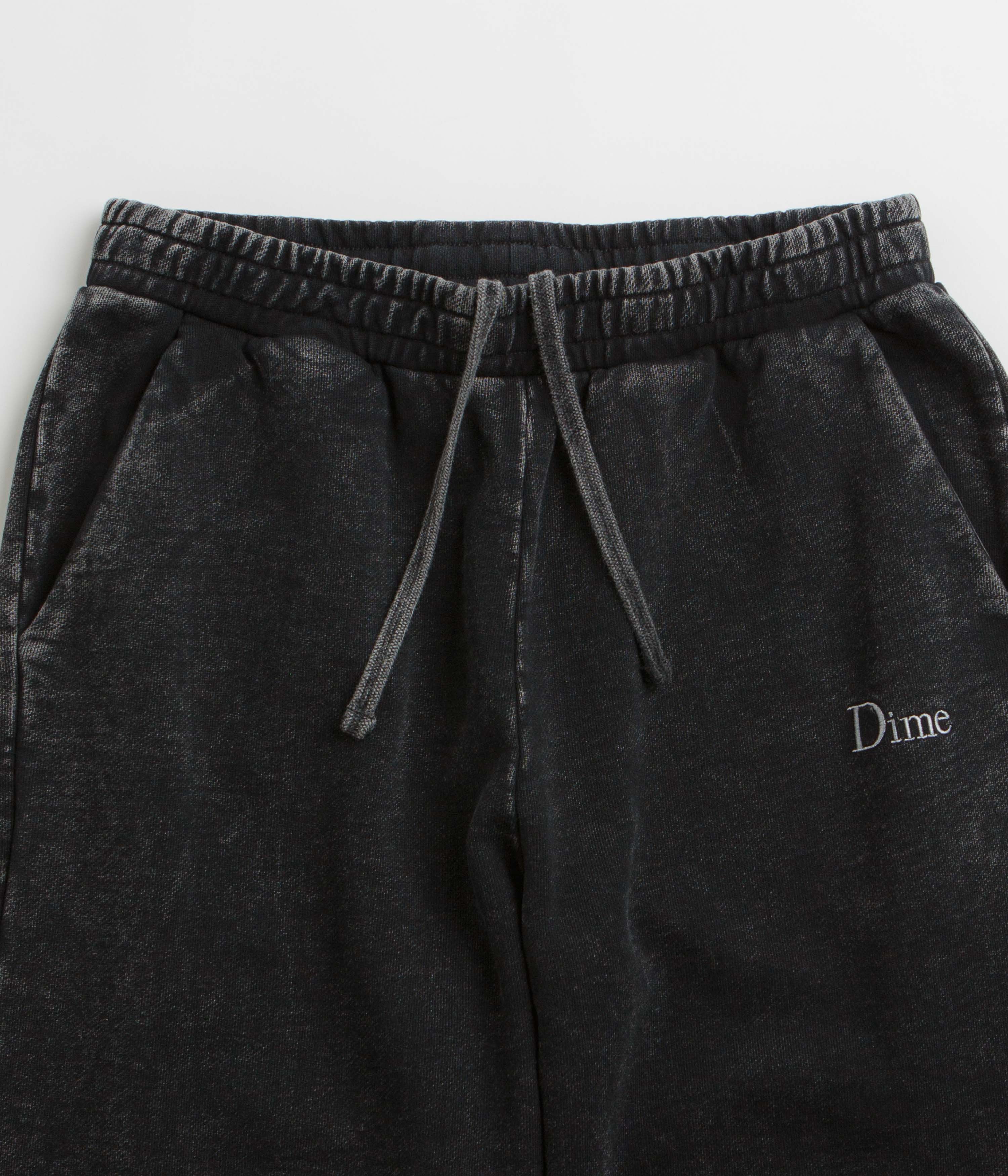 Dime Classic French Terry Sweatpants - Faded Black - Image 4