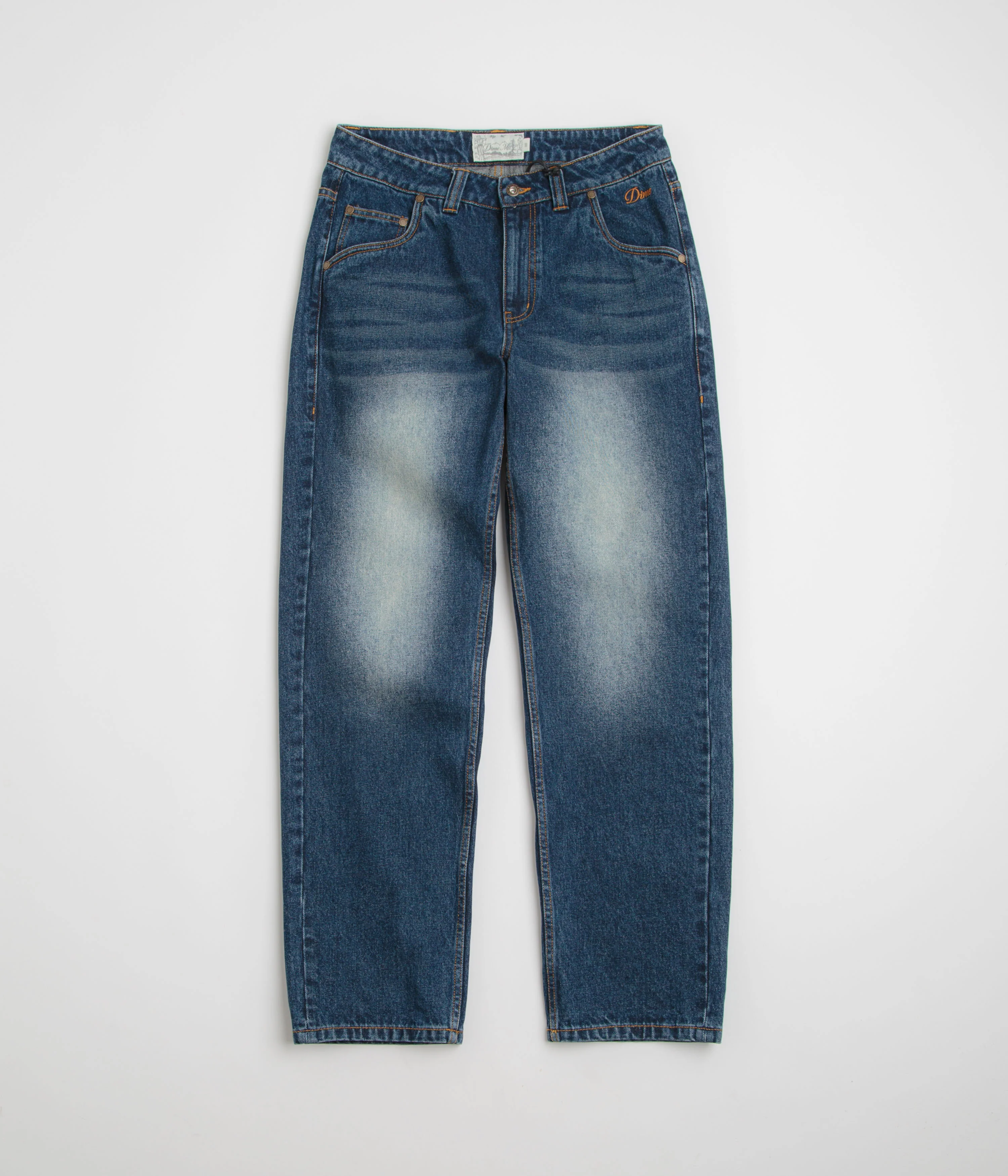 Dime Classic Relaxed Denim Pants - Faded Indigo