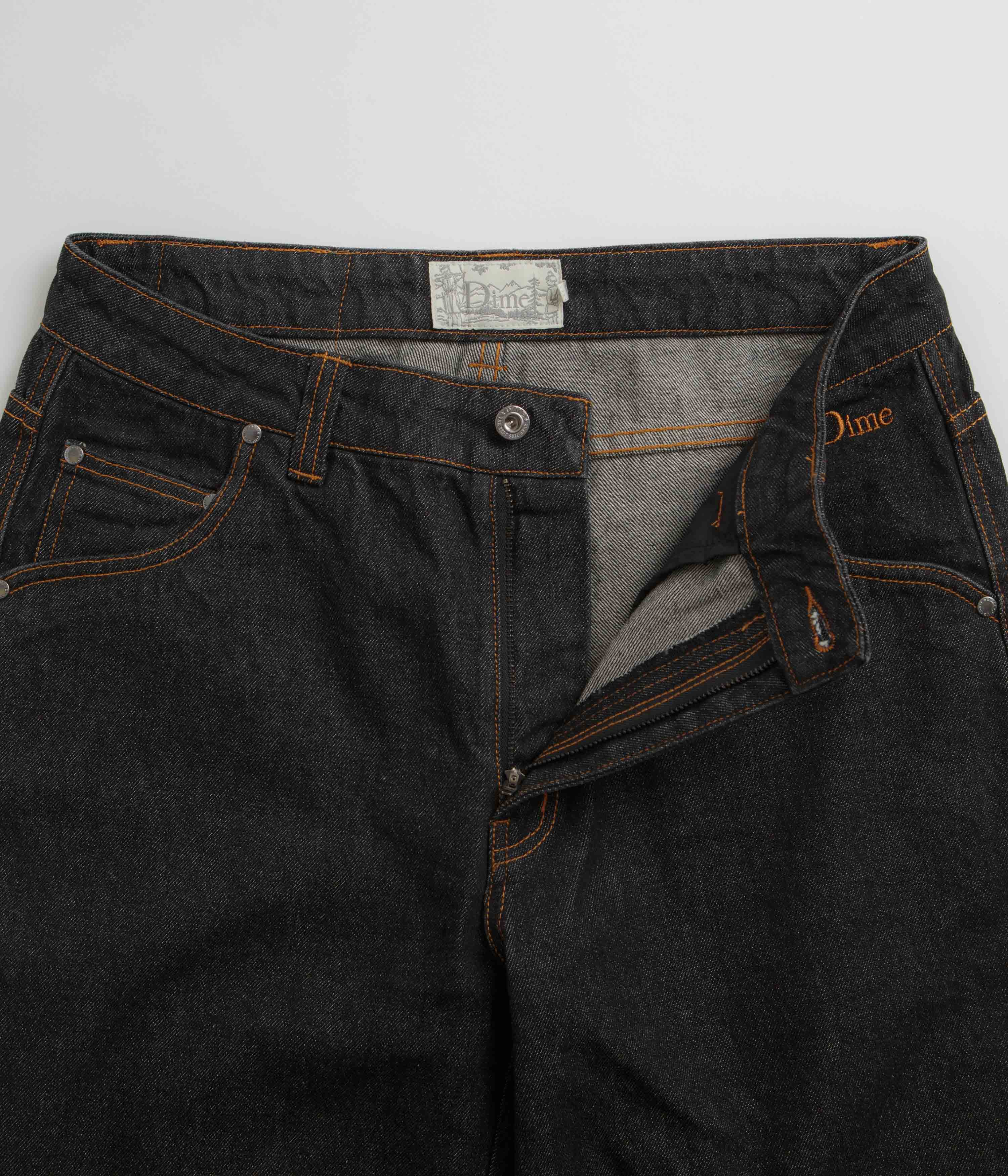 Dime Classic Relaxed Jeans - Black Washed - Image 5