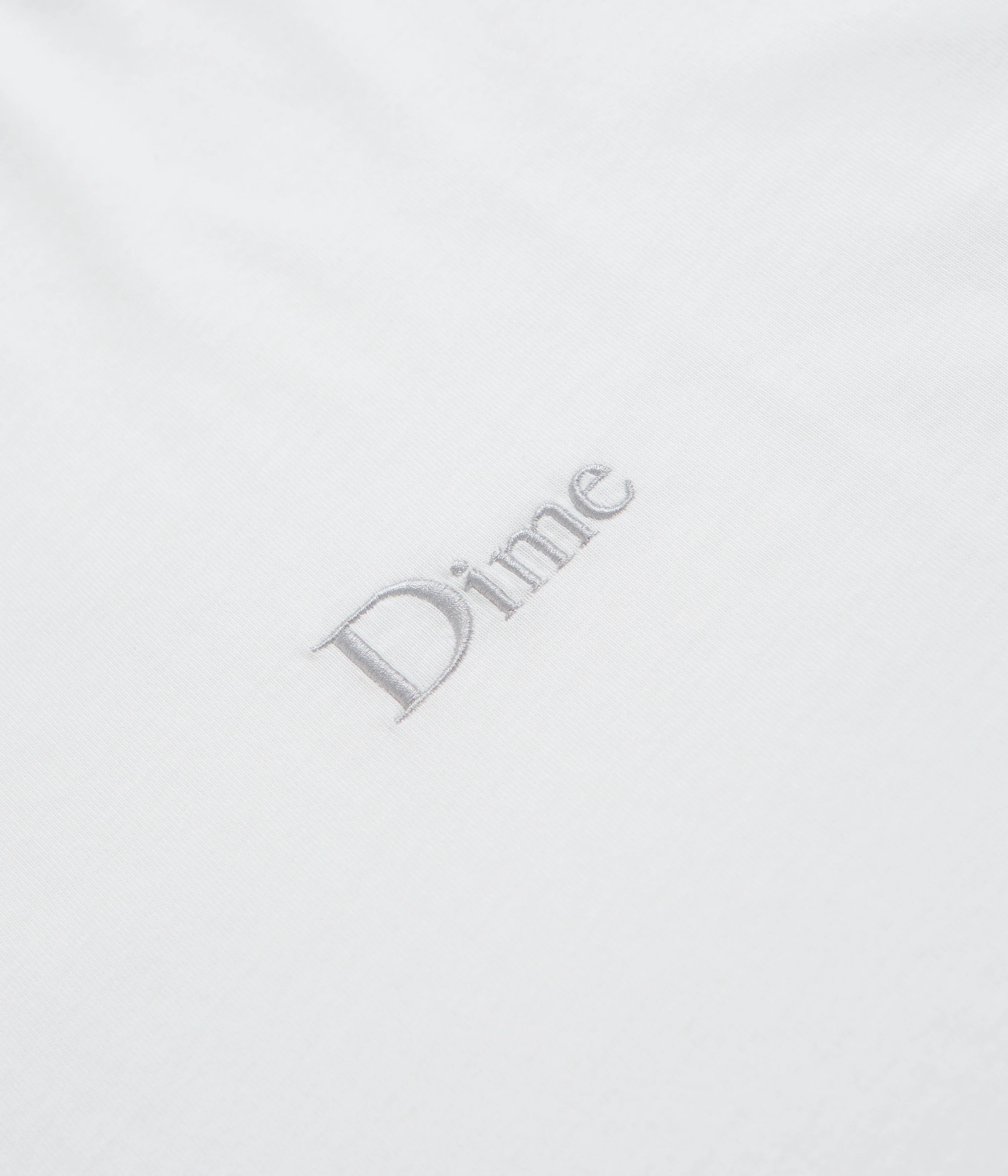 Dime Classic Small Logo T-Shirt - White - Image 3