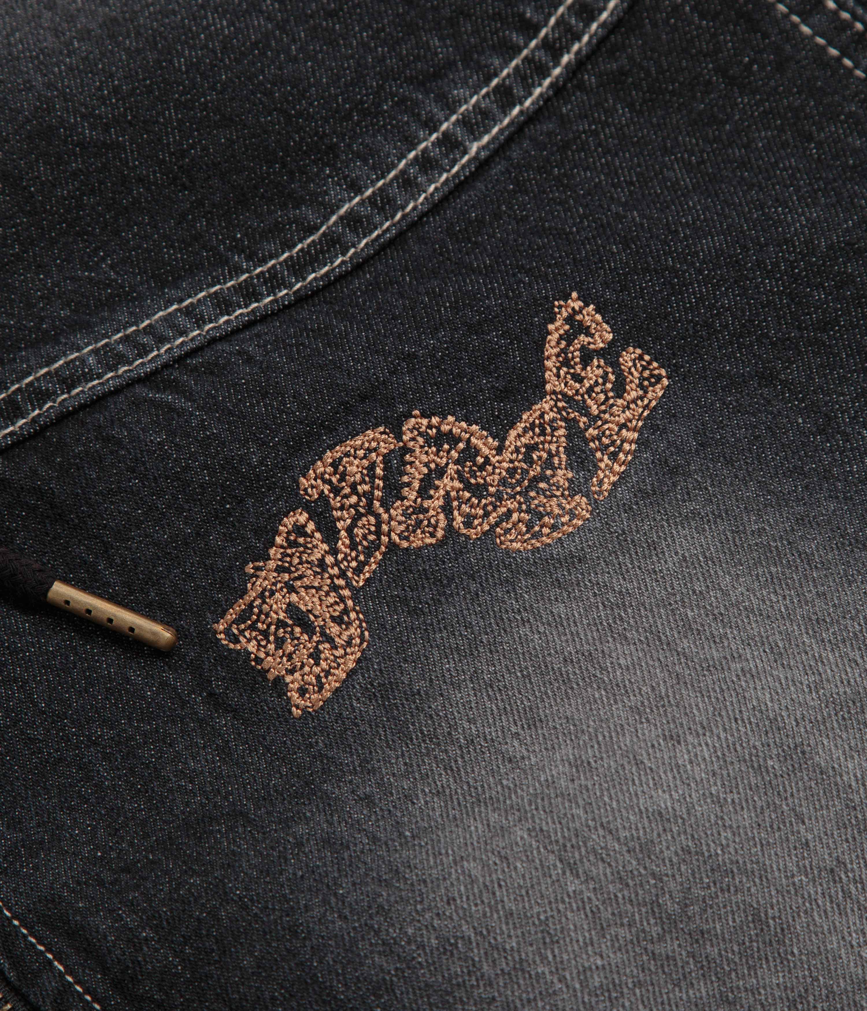Dime Hooded Utility Jacket - Sandblasted Black - Image 4