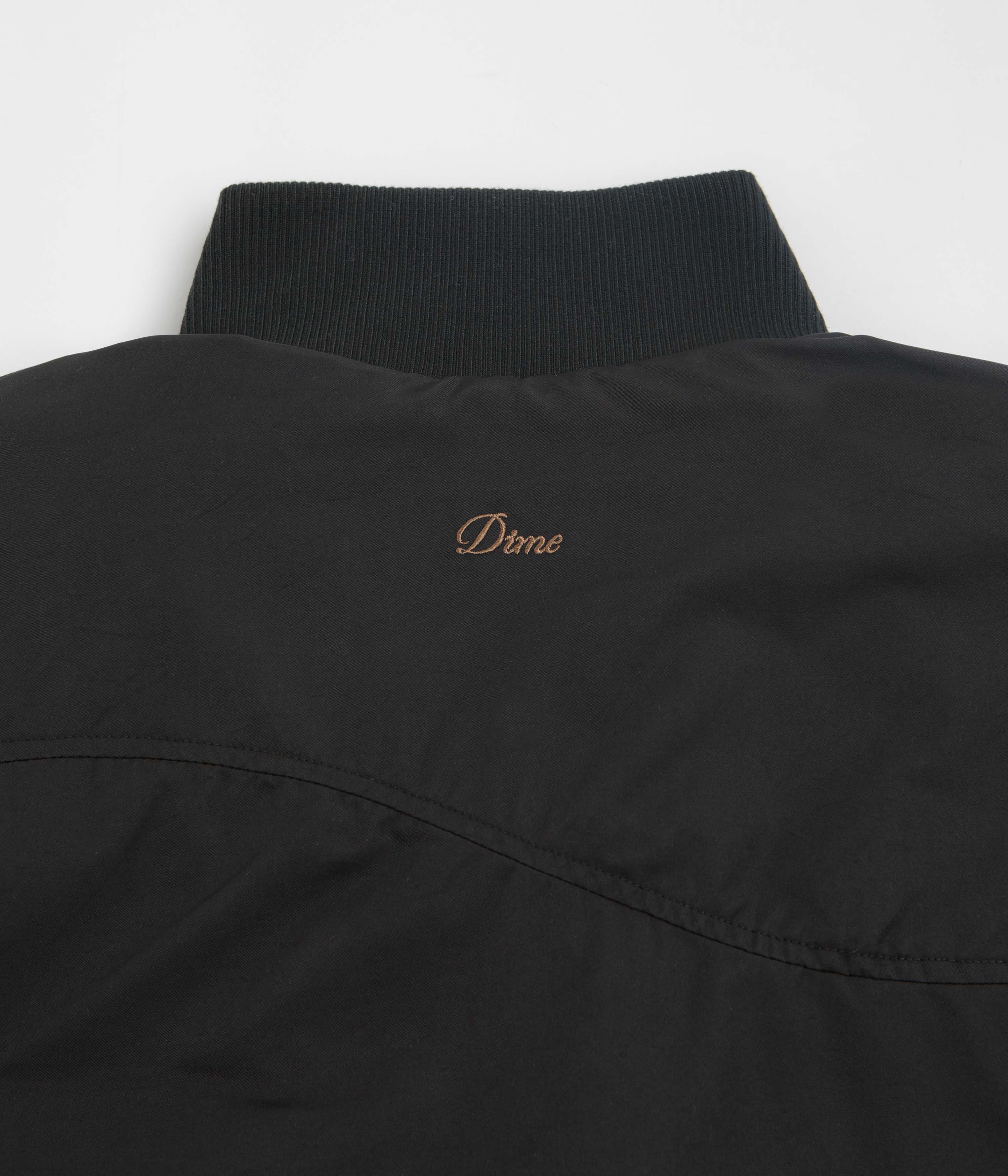 Dime Insulated Bomber Jacket - Black - Image 5