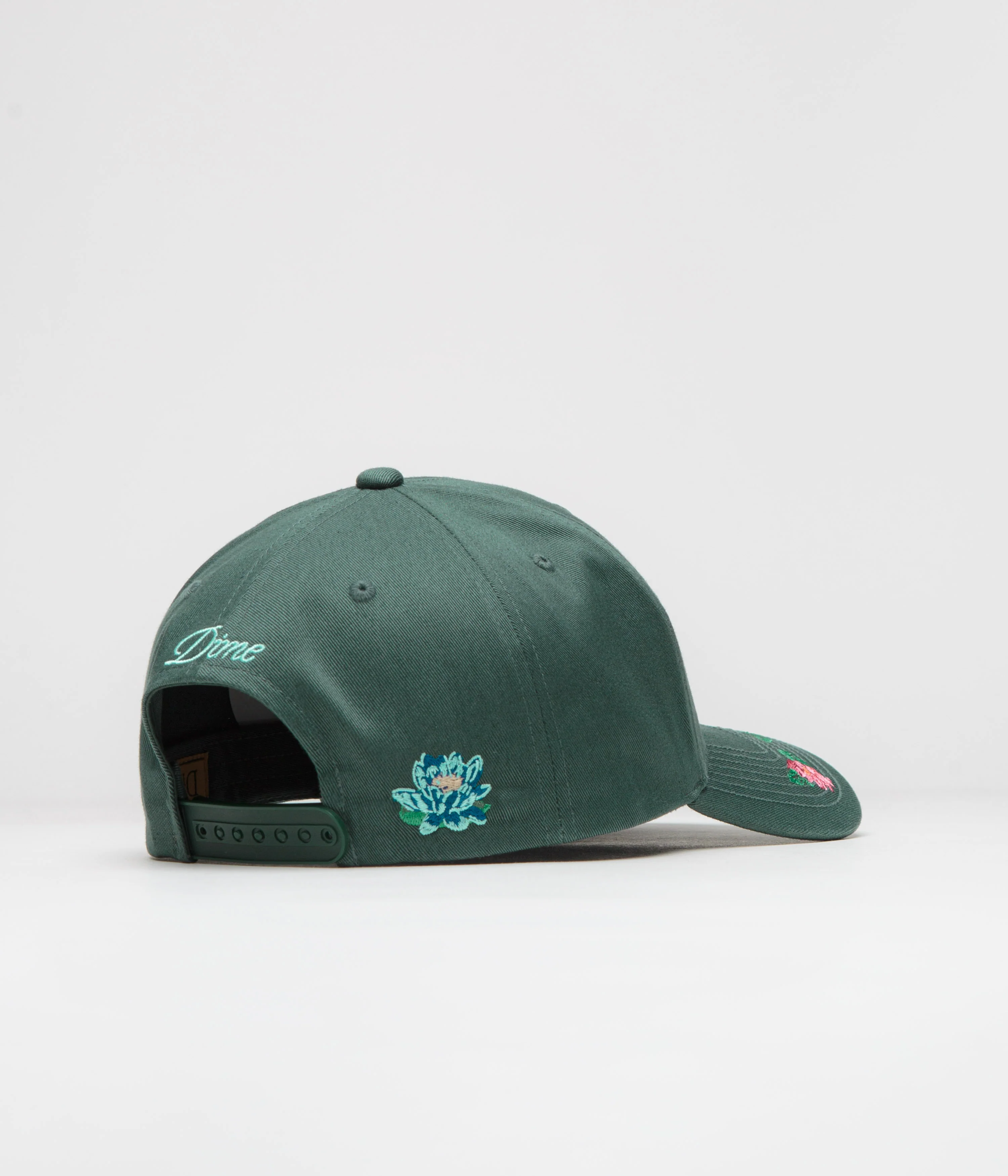 Dime Lotus Full Fit Cap - Forest - Image 3