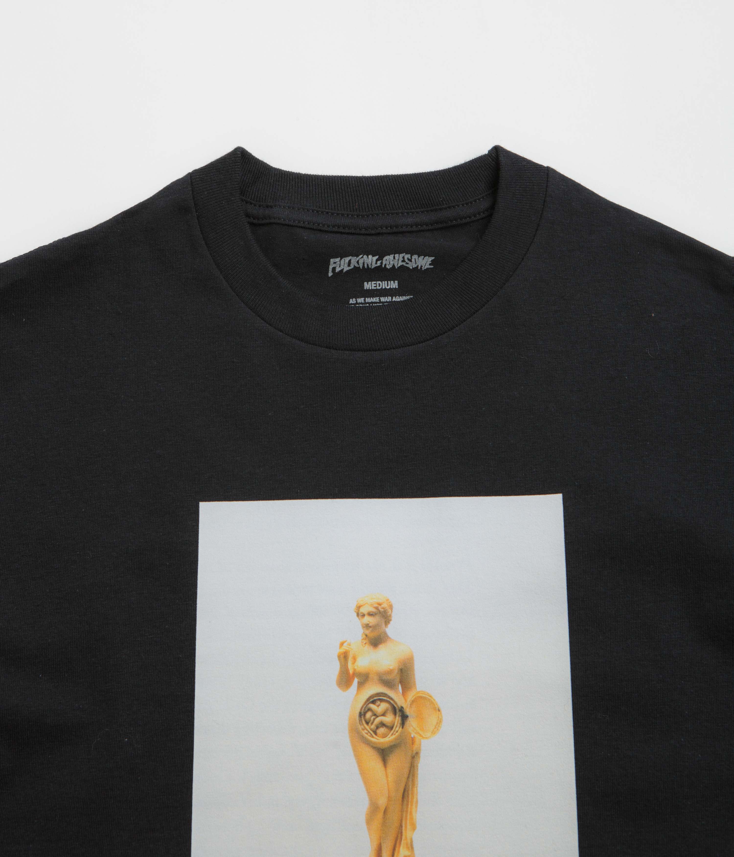 Fucking Awesome 2025 Statue T-Shirt - Black - Image 3
