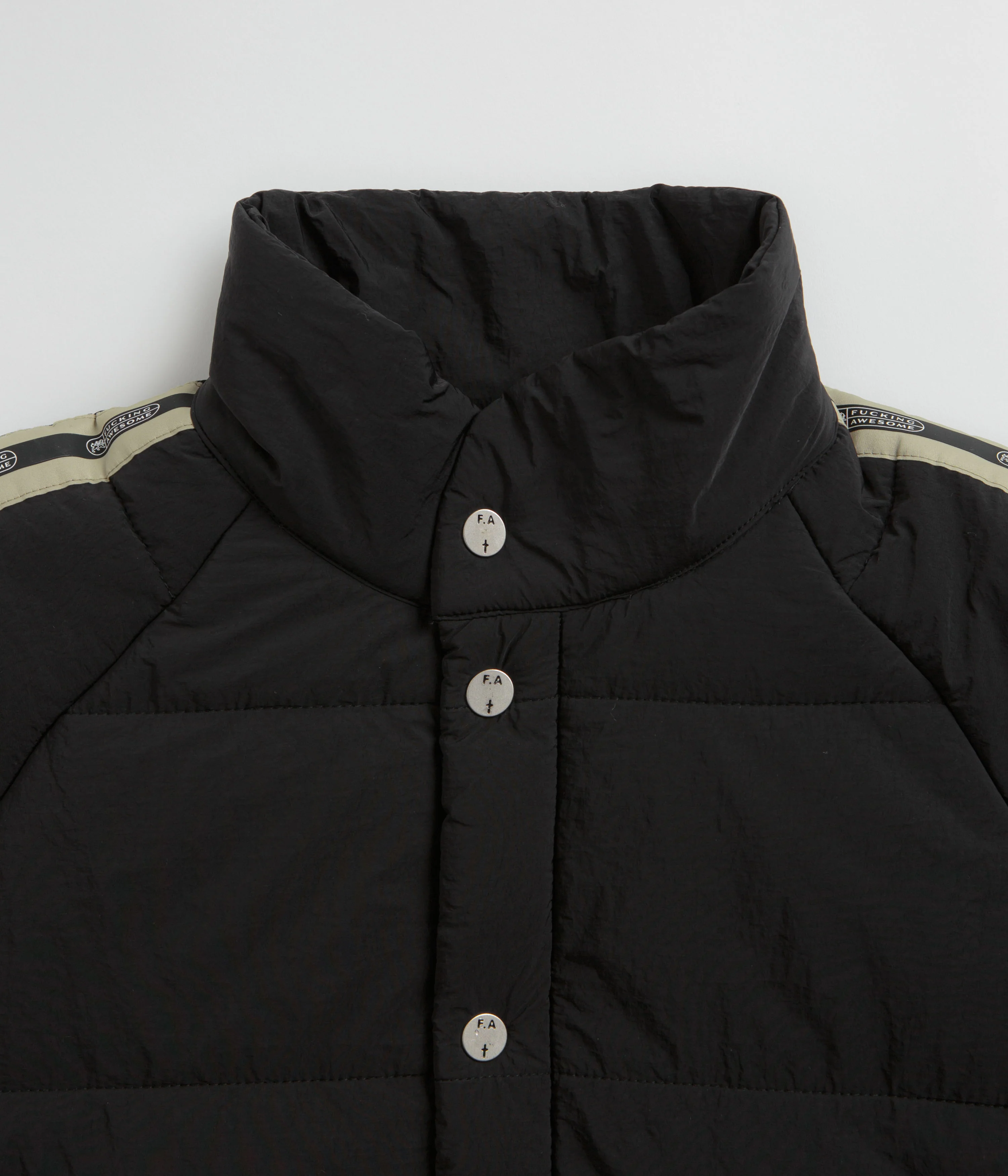 Fucking Awesome Dill Racing Puffer Jacket - Black - Image 5