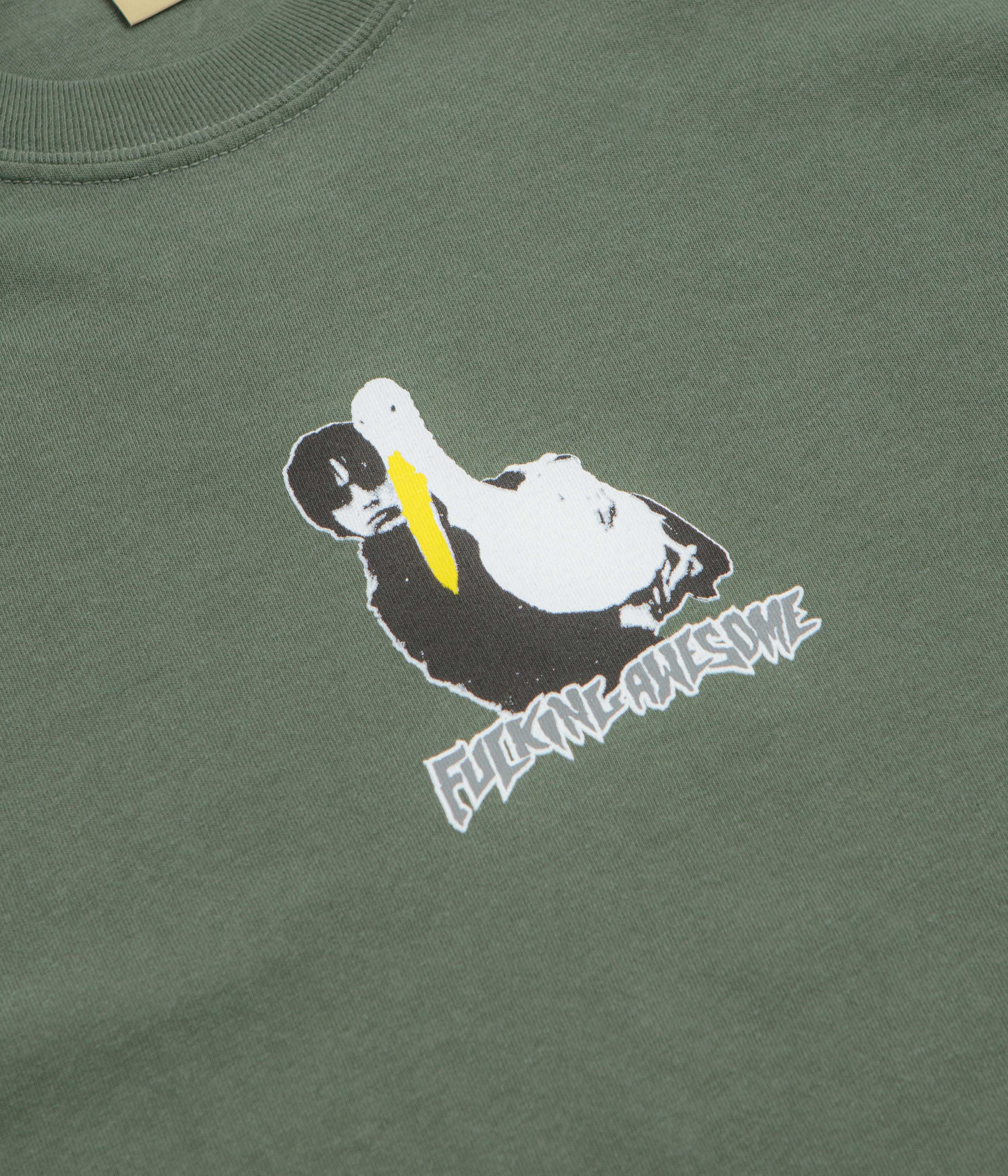 Fucking Awesome High Lonesome II T-Shirt - Moss - Image 3