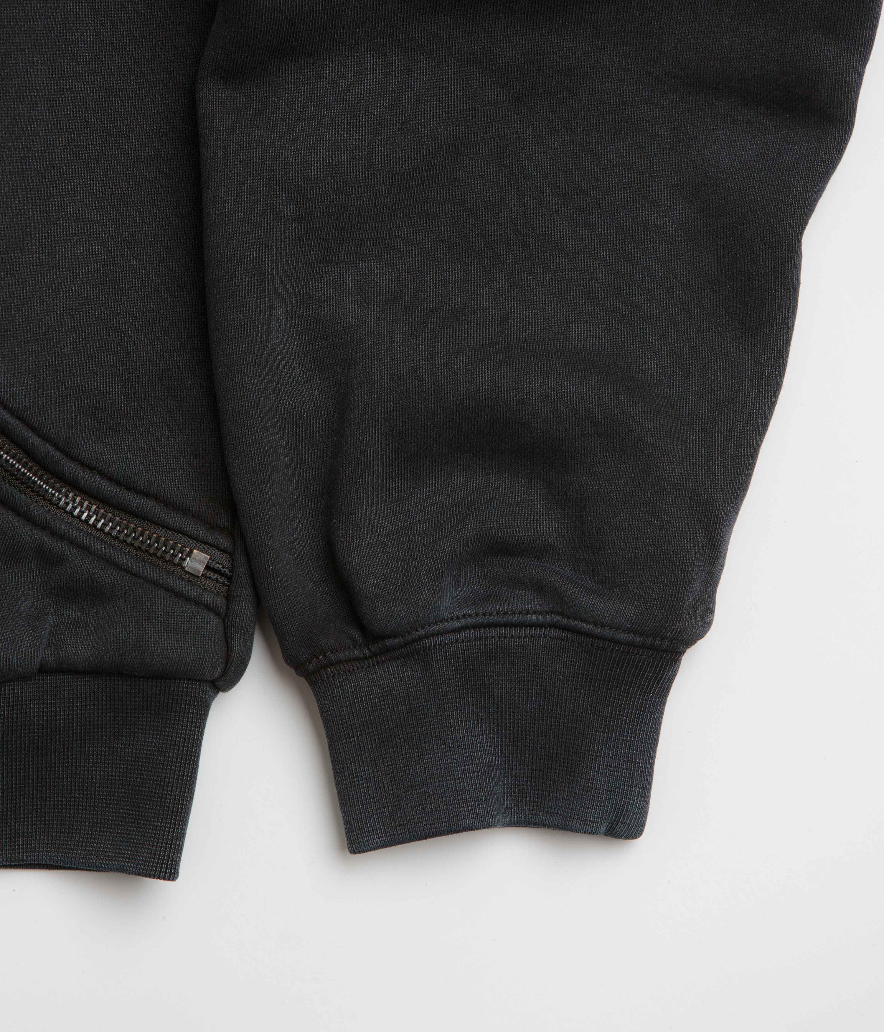 Fucking Awesome Zippers Hoodie - Washed Black - Image 7
