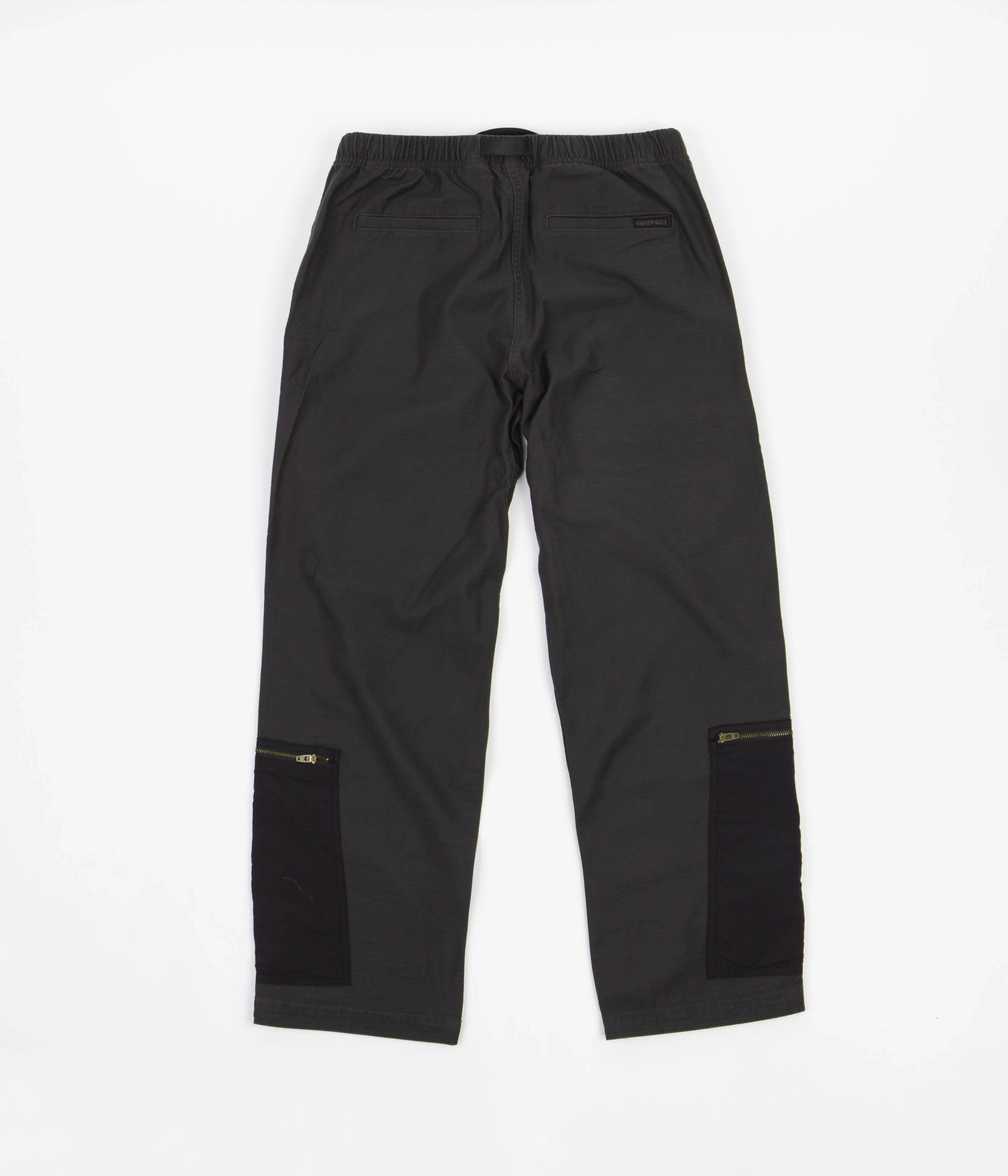 Gramicci Back Satin Parachute Pants - Black - Image 3