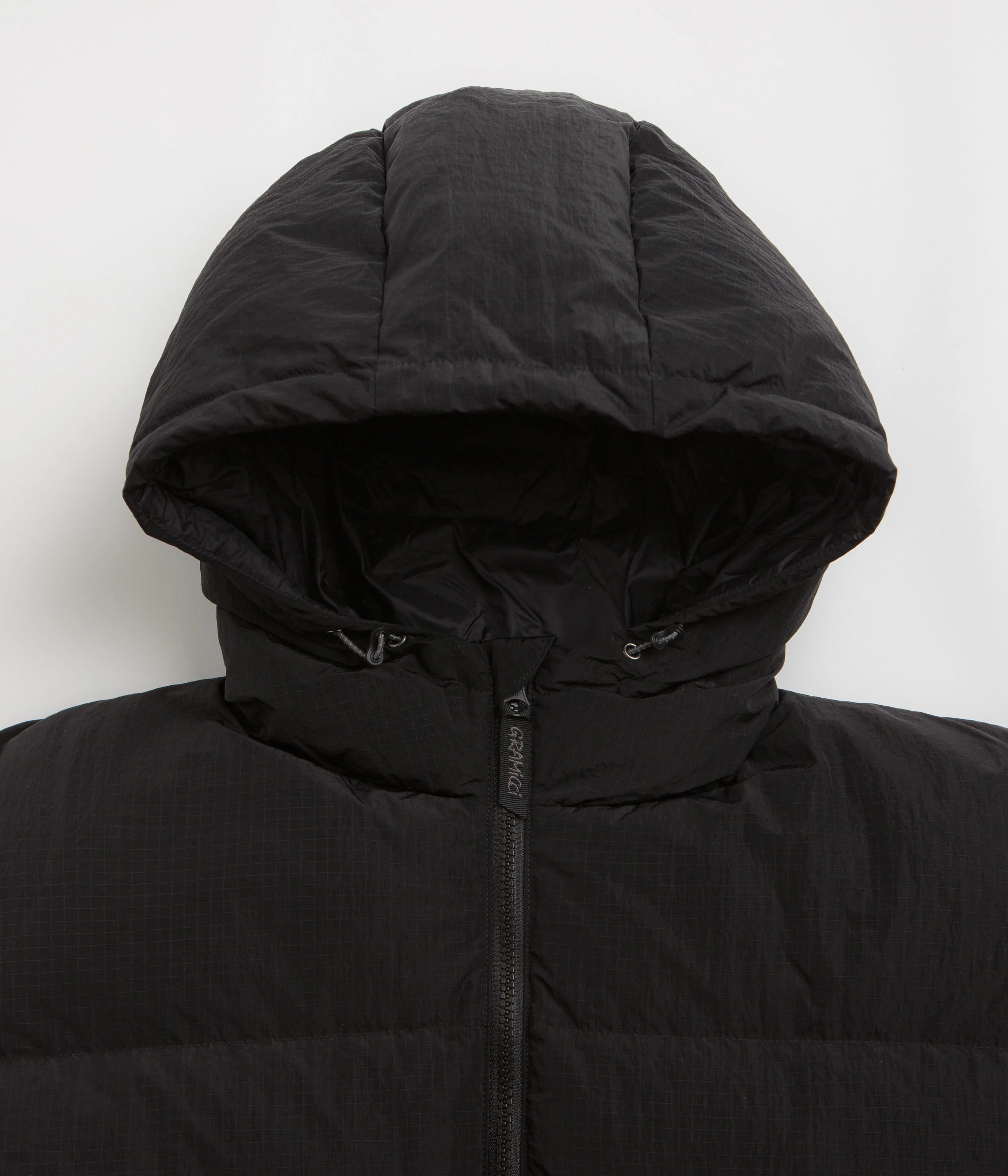 Gramicci Down Hooded Puffer Jacket - Black - Image 6