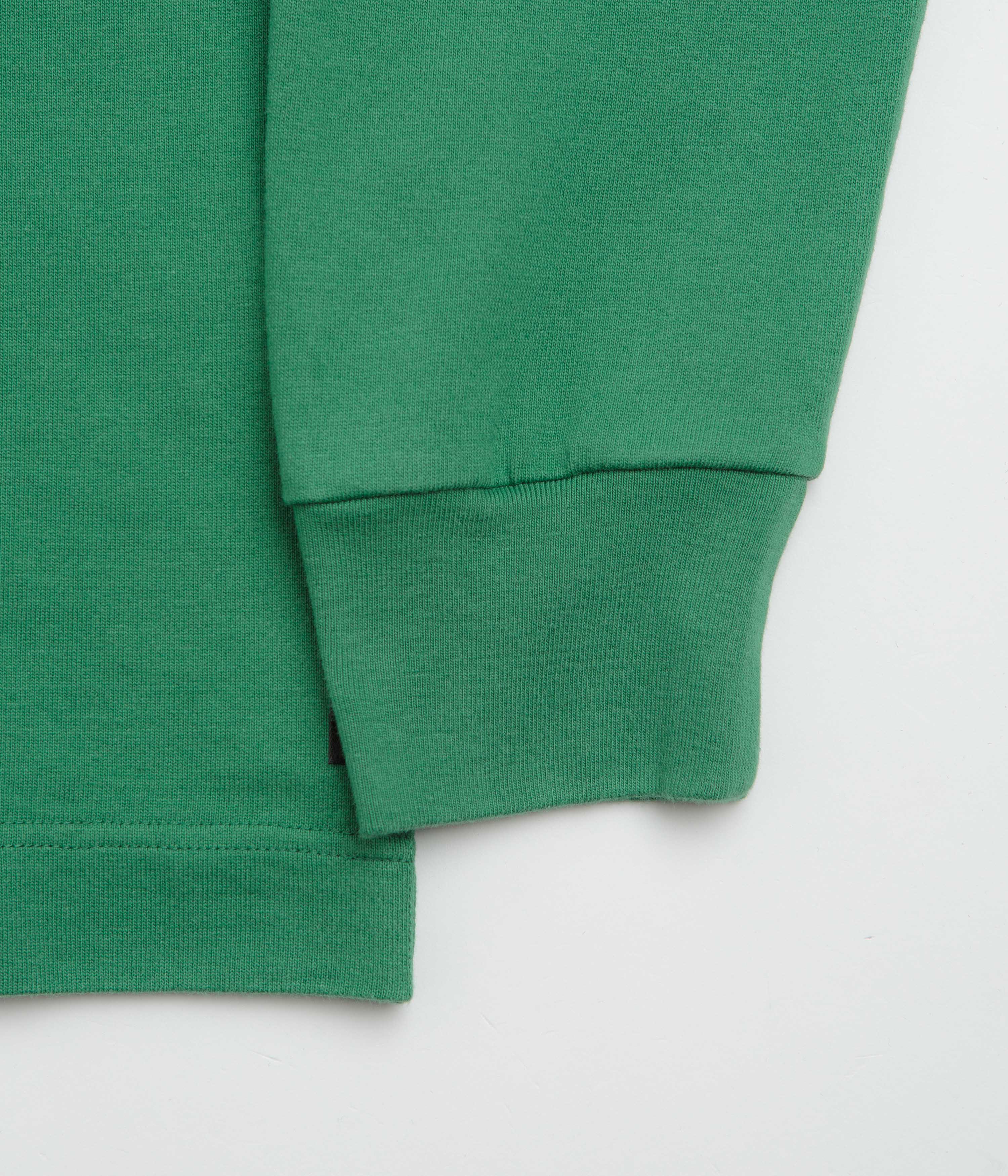 Gramicci Langdon Rugby Shirt - Cerulean / Emerald - Image 4