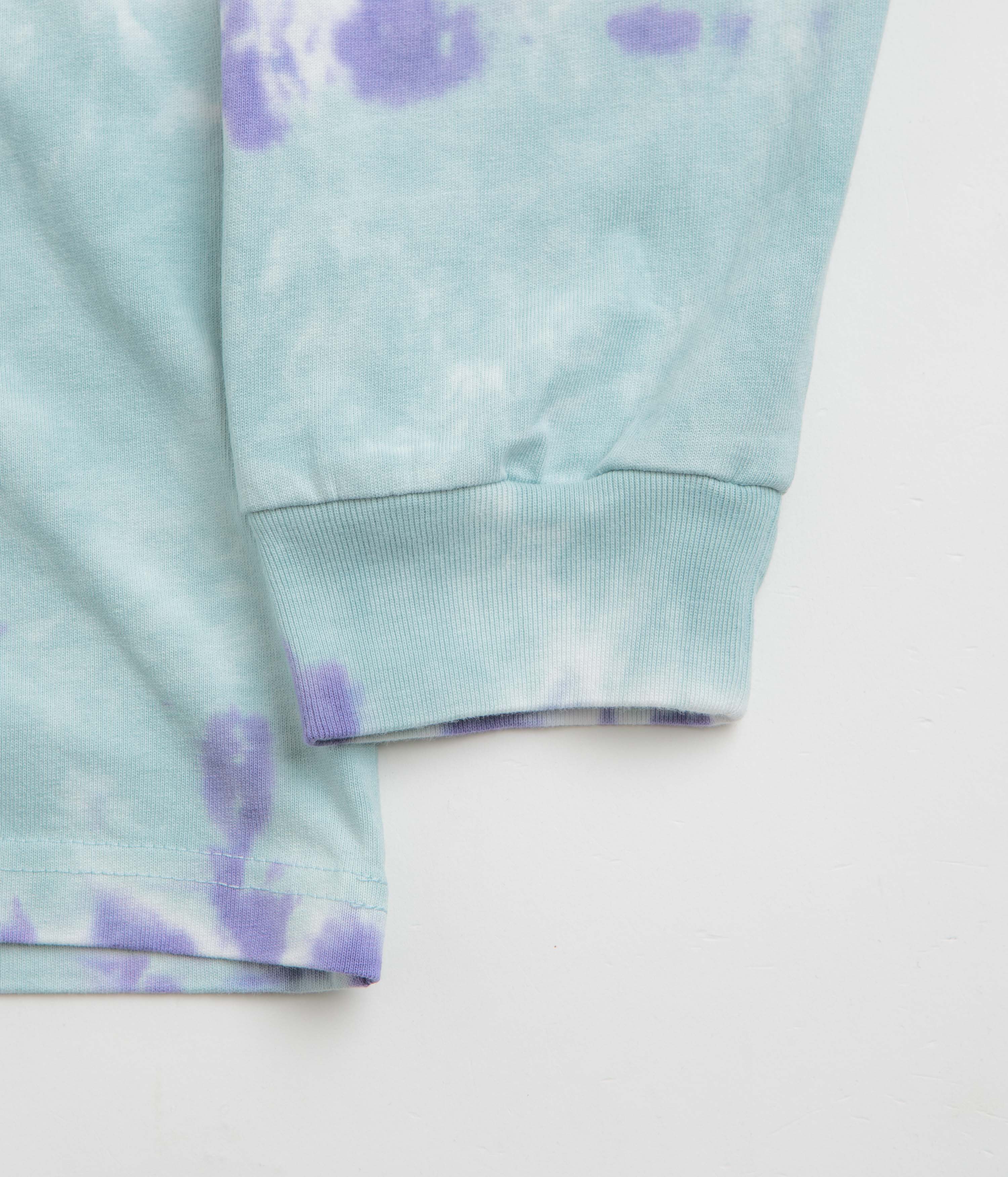 Gramicci Long Sleeve Pocket T-Shirt - Blue Tie Dye - Image 4