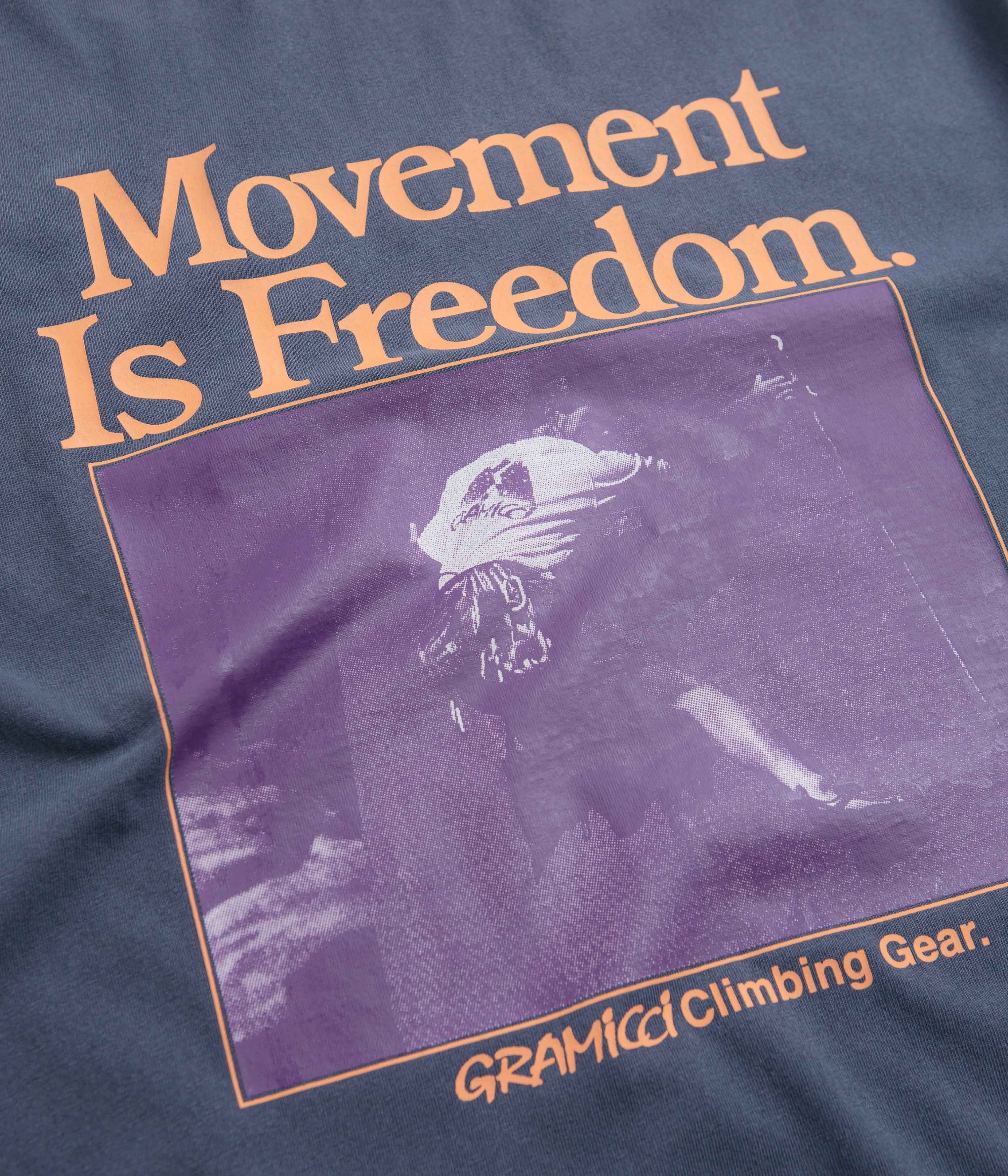 Gramicci Movement T-Shirt - Navy Pigment - Image 3
