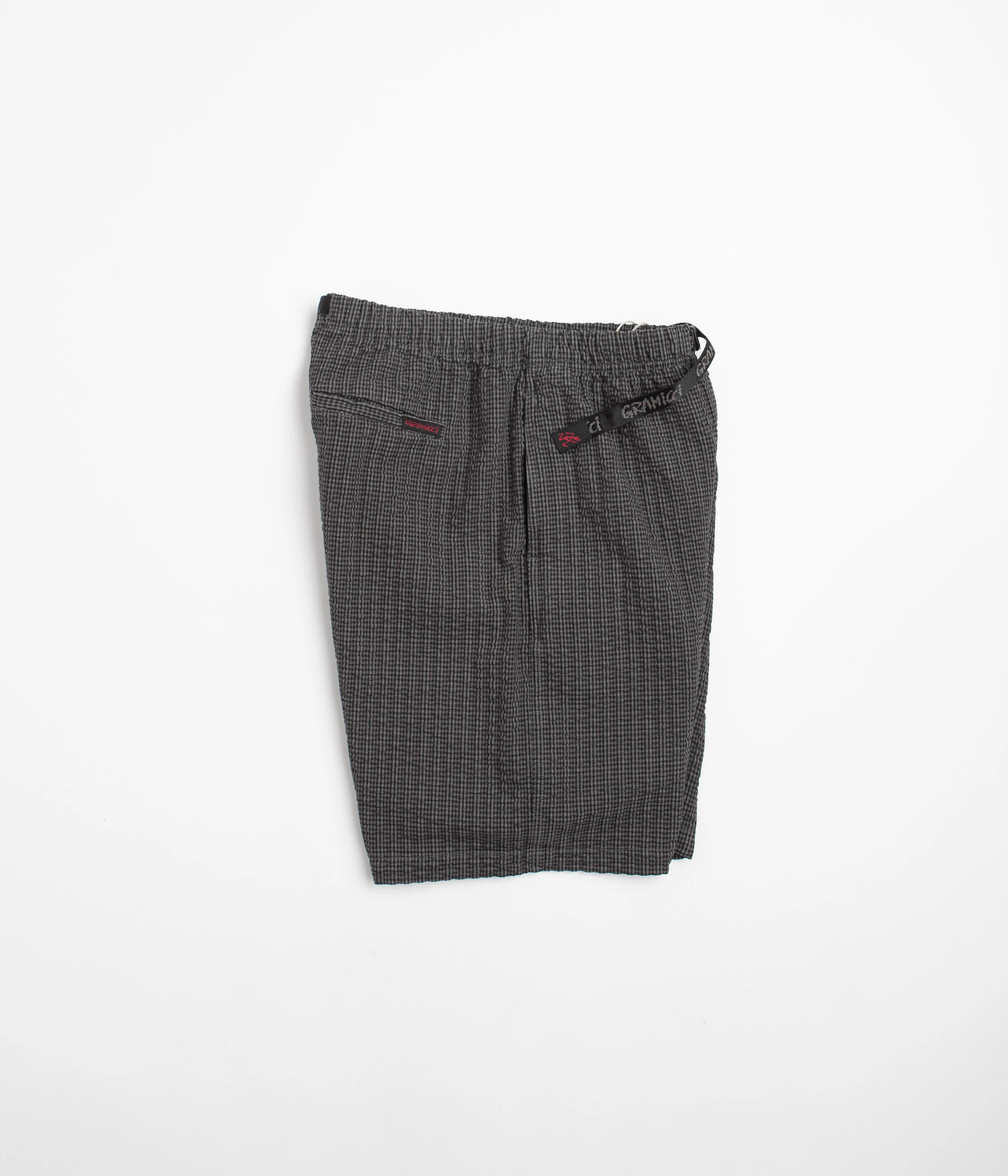 Gramicci OG Seersucker G-Shorts - Deep Grey Garment Dyed - Image 2