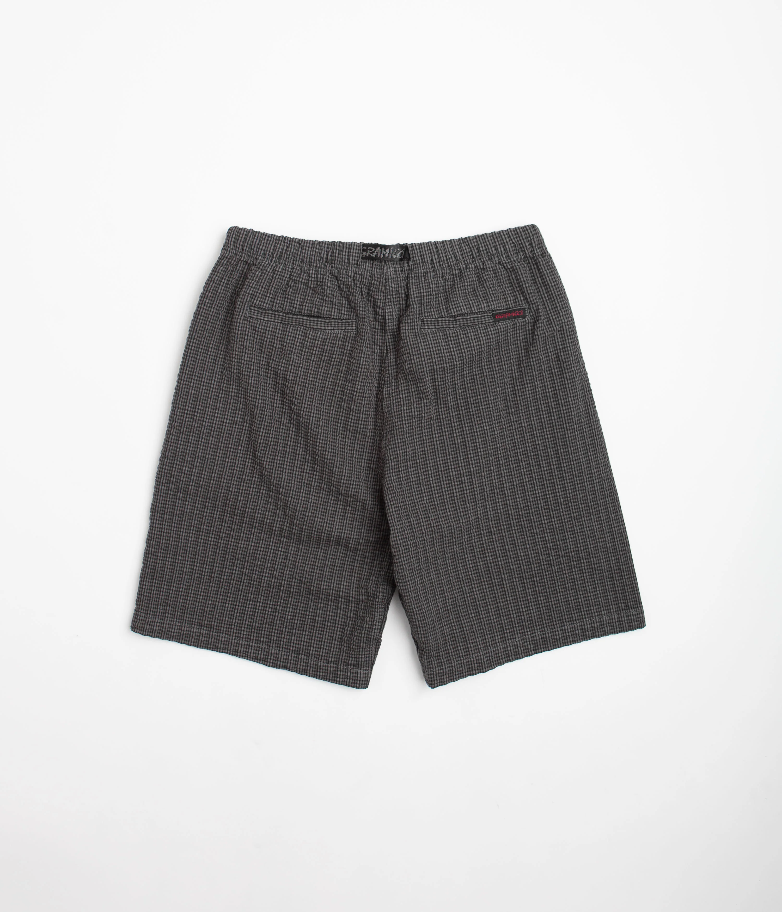 Gramicci OG Seersucker G-Shorts - Deep Grey Garment Dyed - Image 3