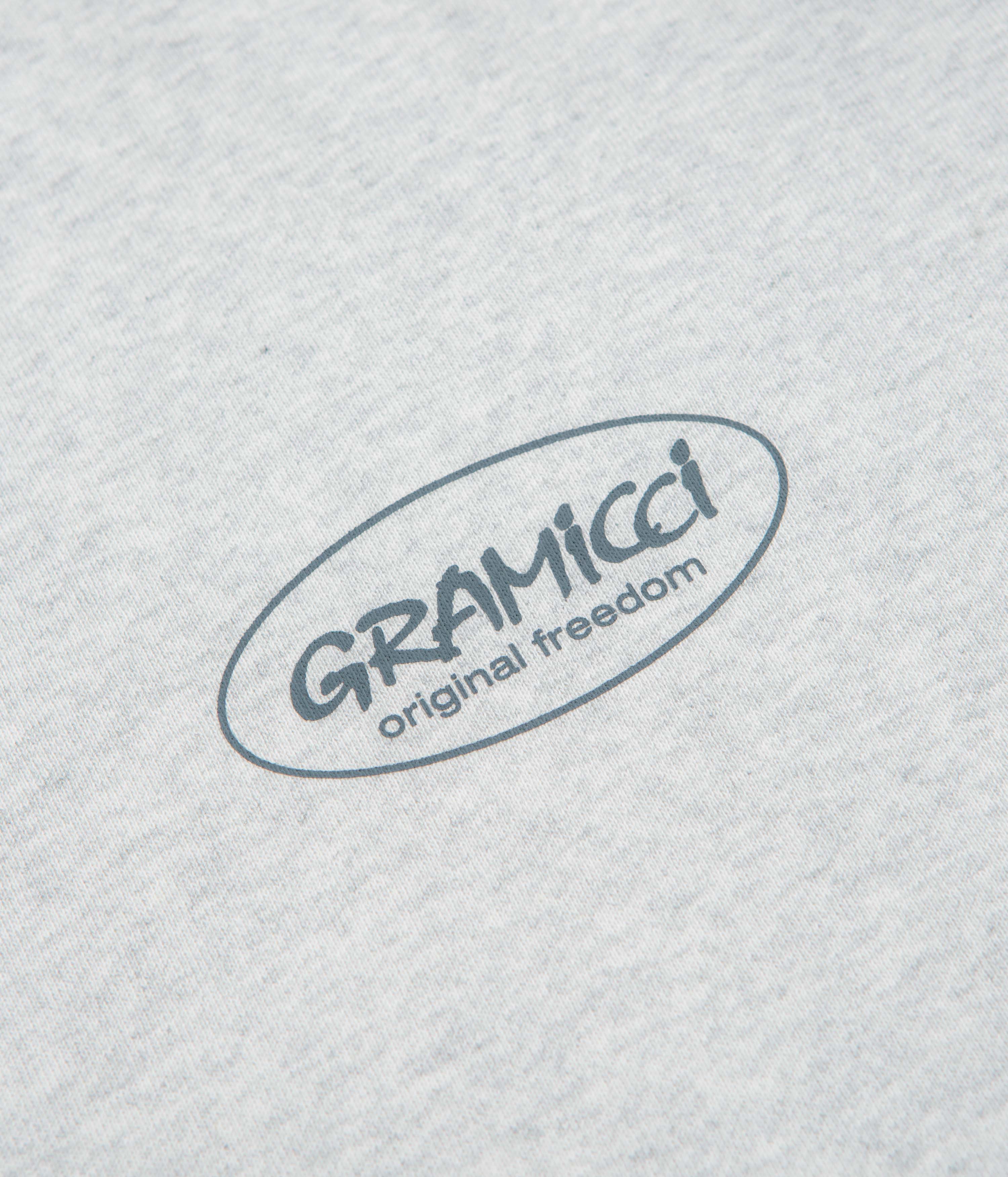 Gramicci Original Freedom Crewneck Sweatshirt - Heather Ash - Image 4