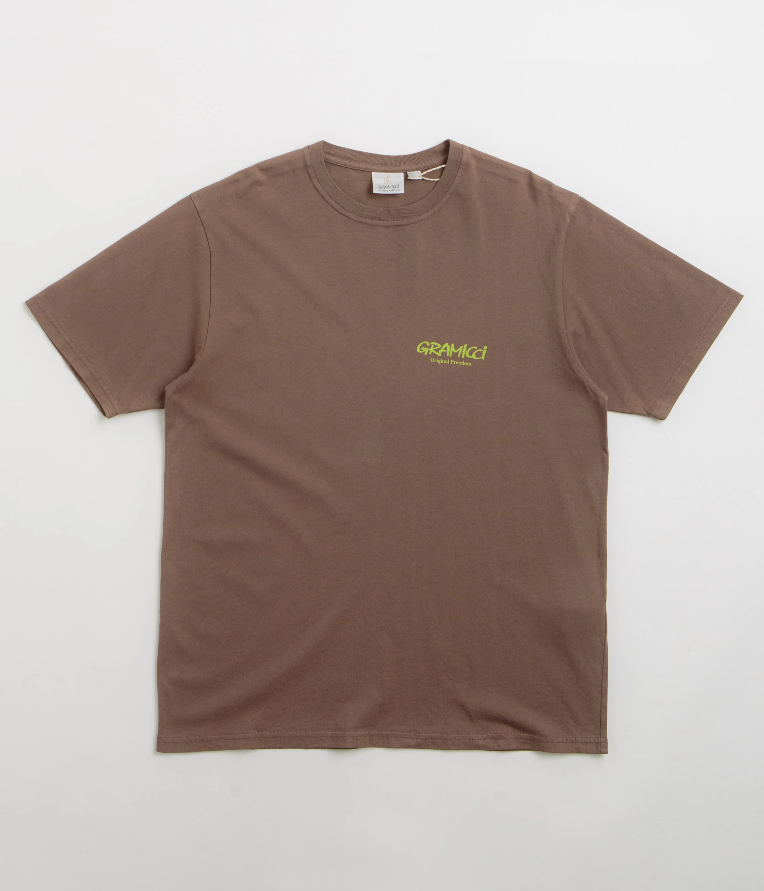 Gramicci Original Freedom T-Shirt - Pigment Brown - Image 2