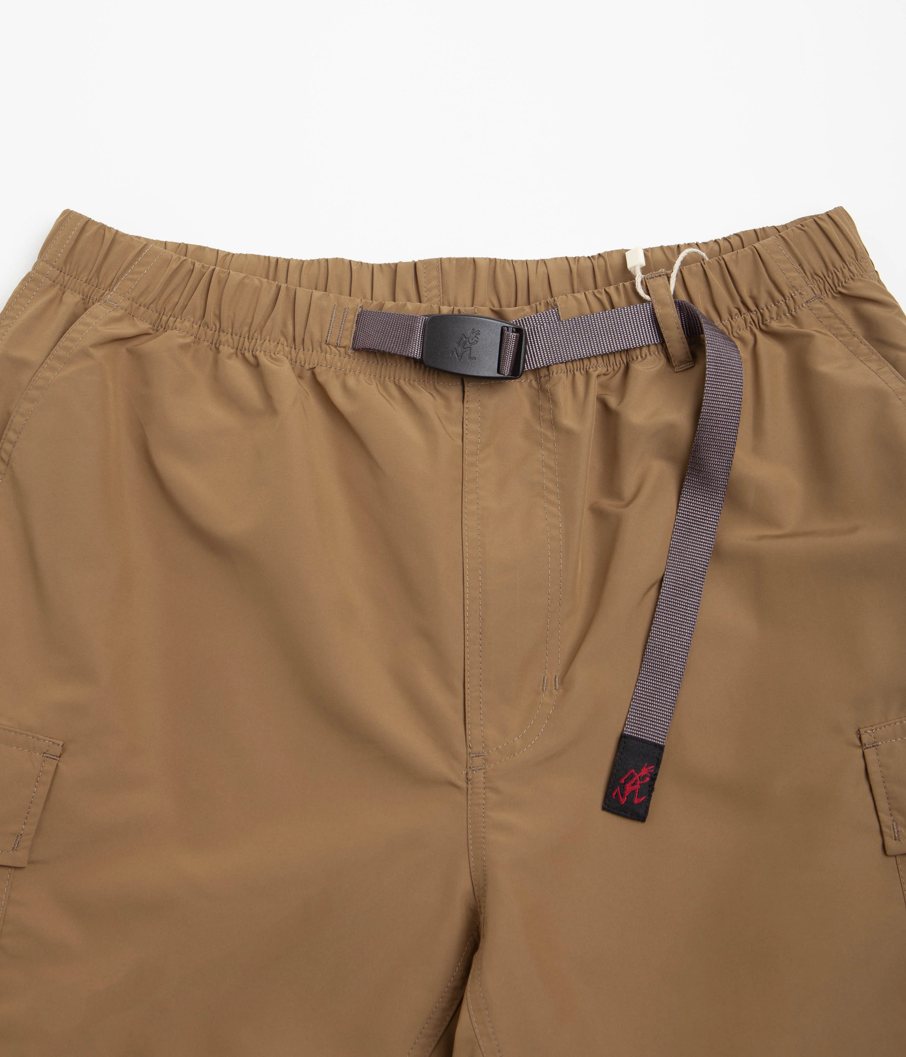 Gramicci Shell Cargo Shorts - Tan - Image 4