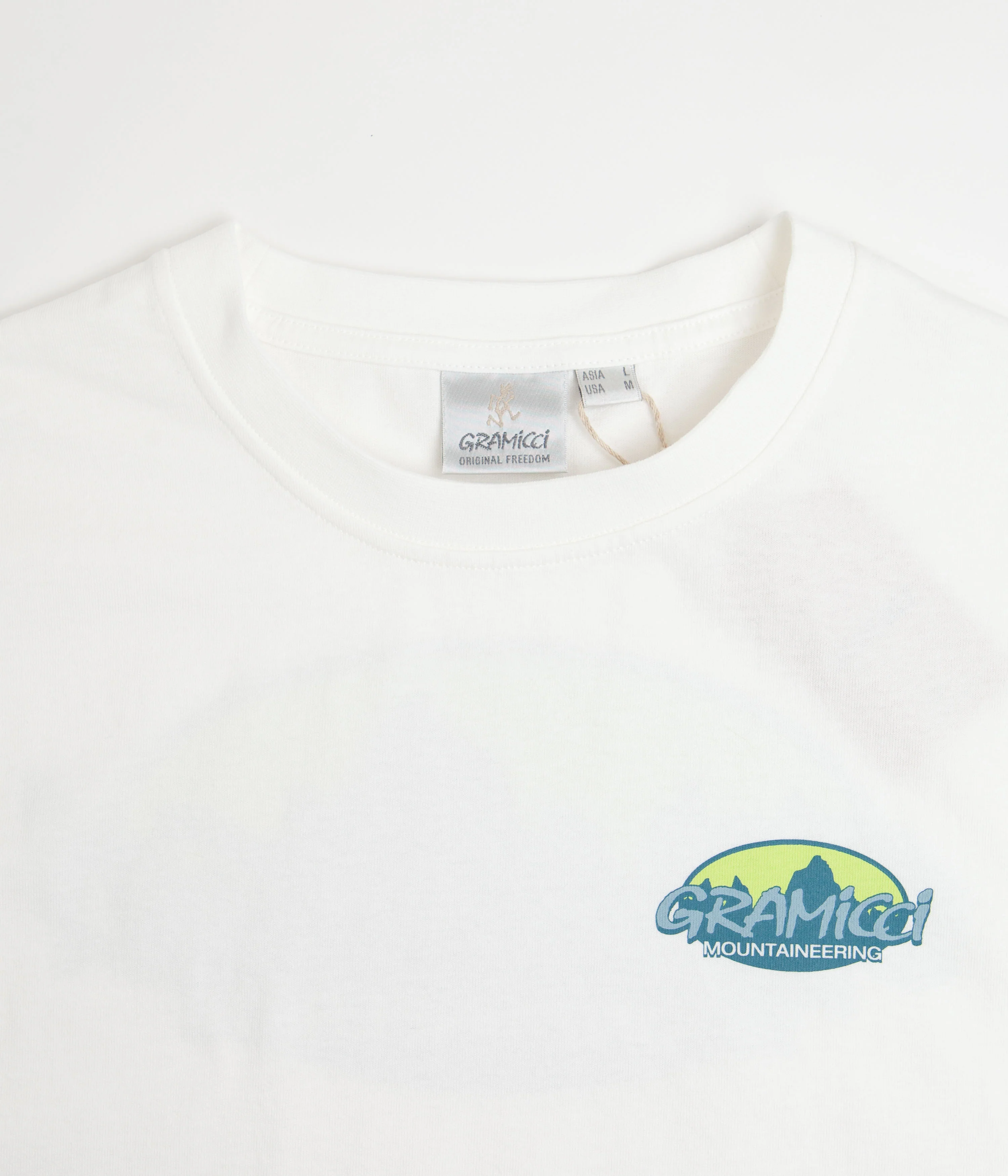Gramicci Summit T-Shirt - White - Image 3