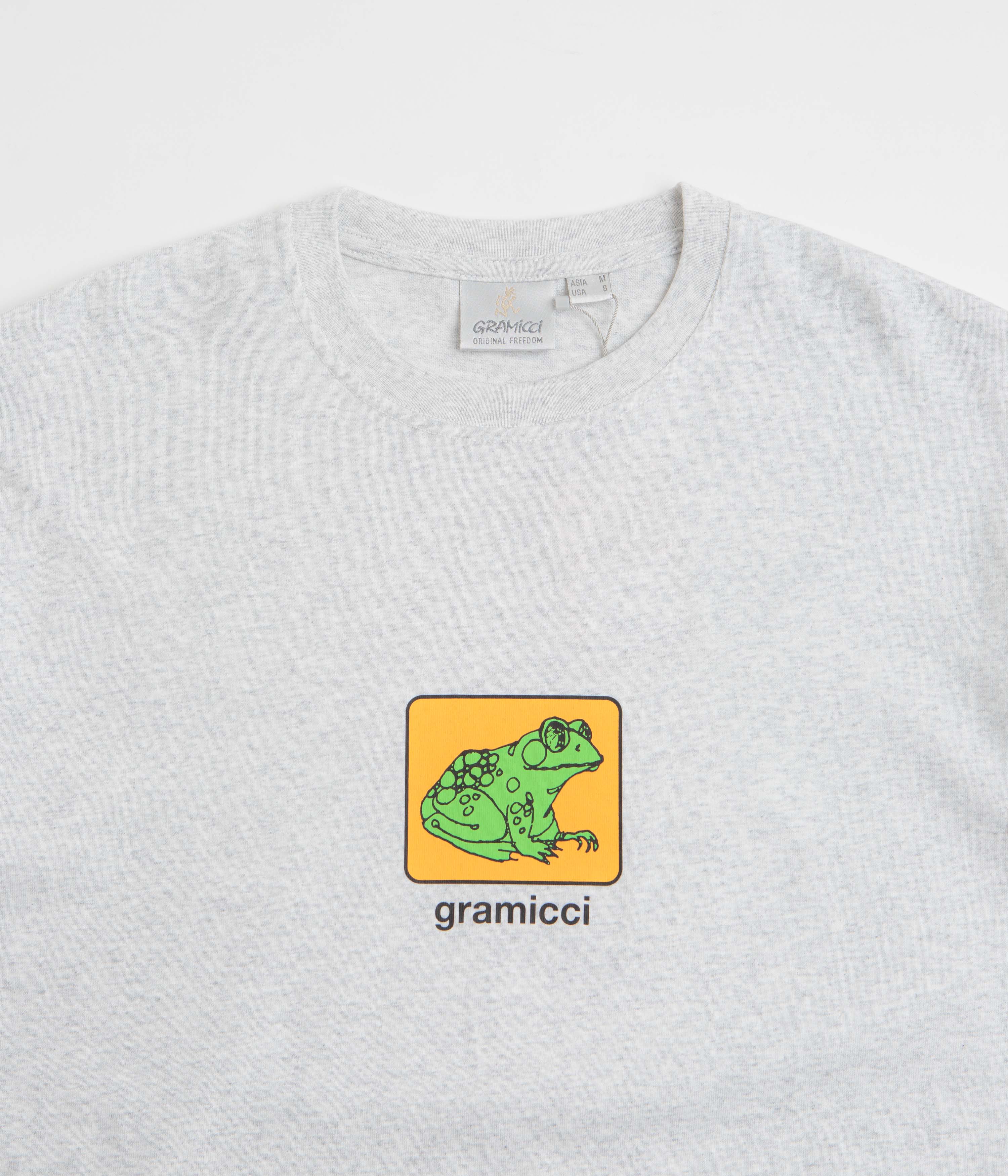 Gramicci Toad T-Shirt - Heather Ash - Image 2