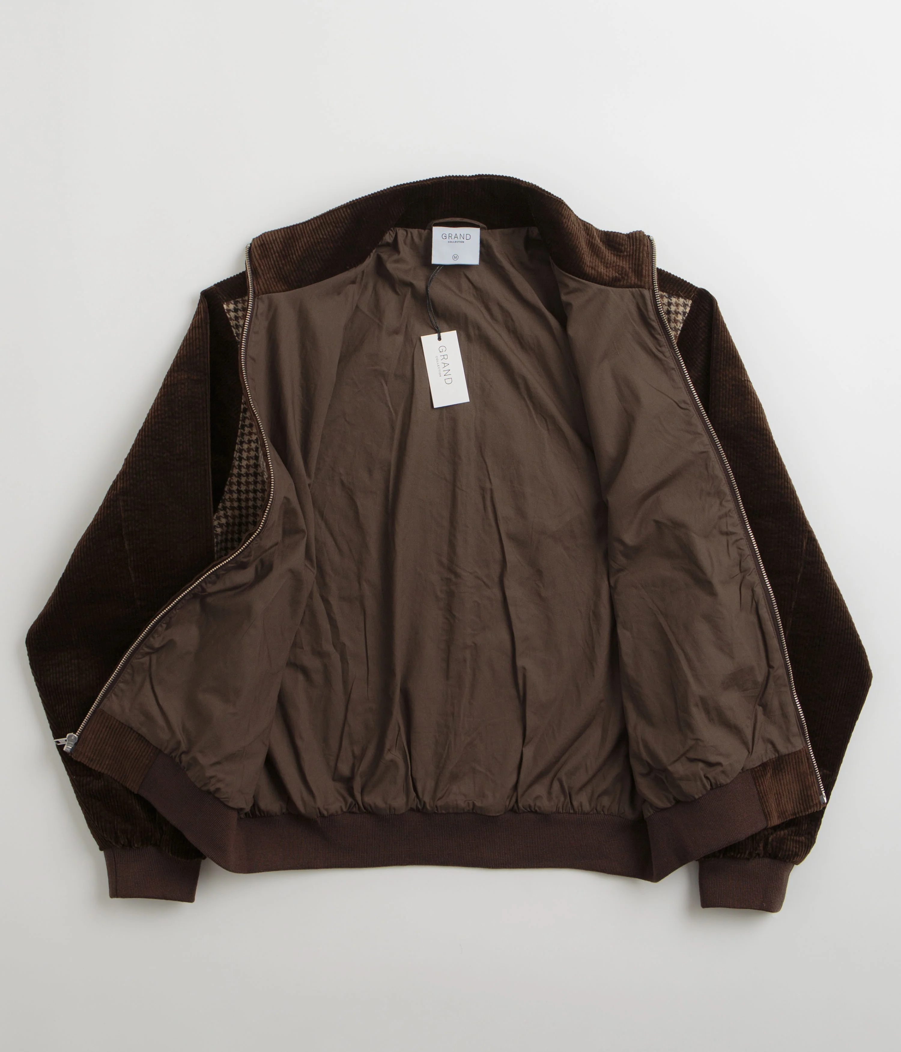 Grand Collection Wool Panel Corduroy Jacket - Multi - Image 2