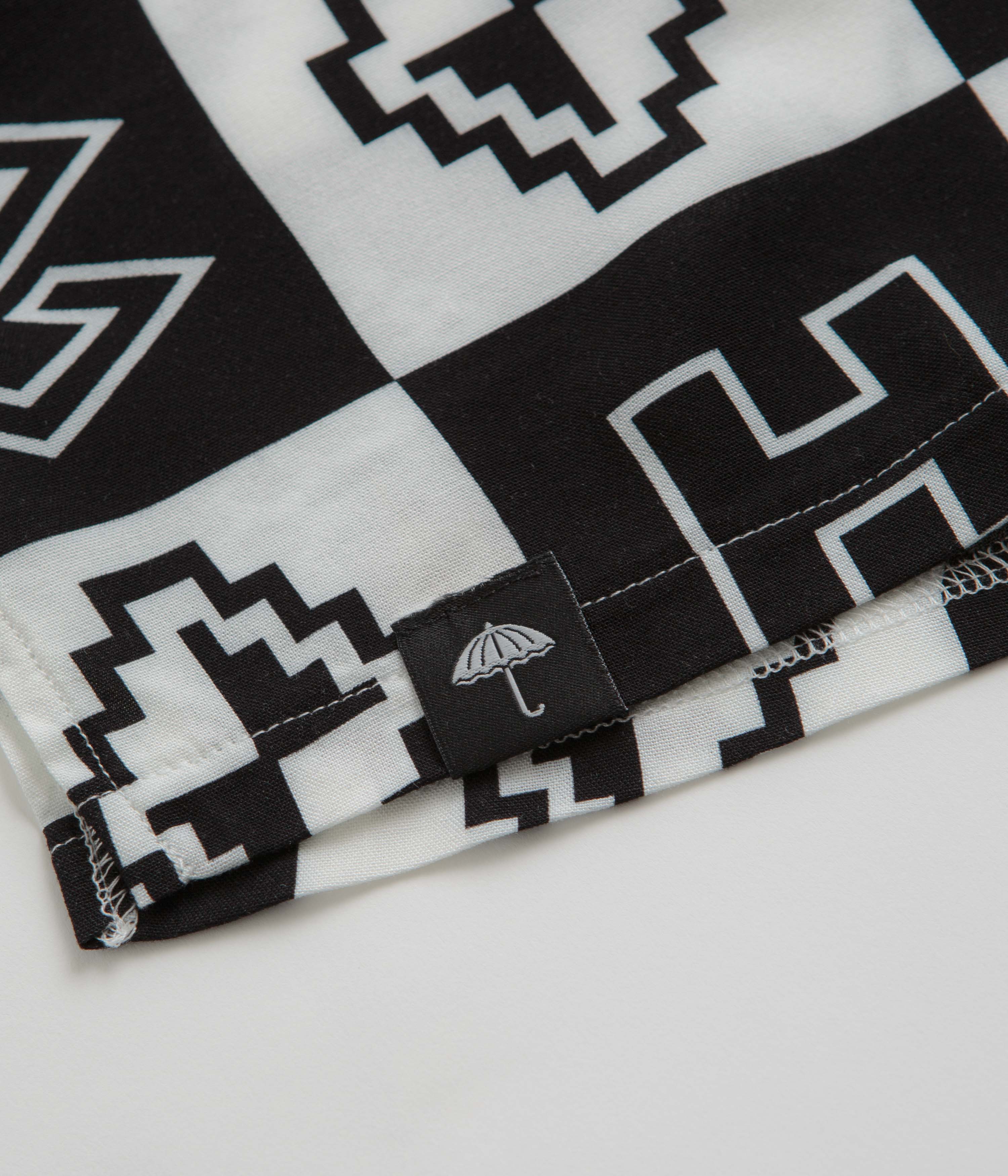 Helas Bel-Air Short Sleeve Shirt - White / Black - Image 4