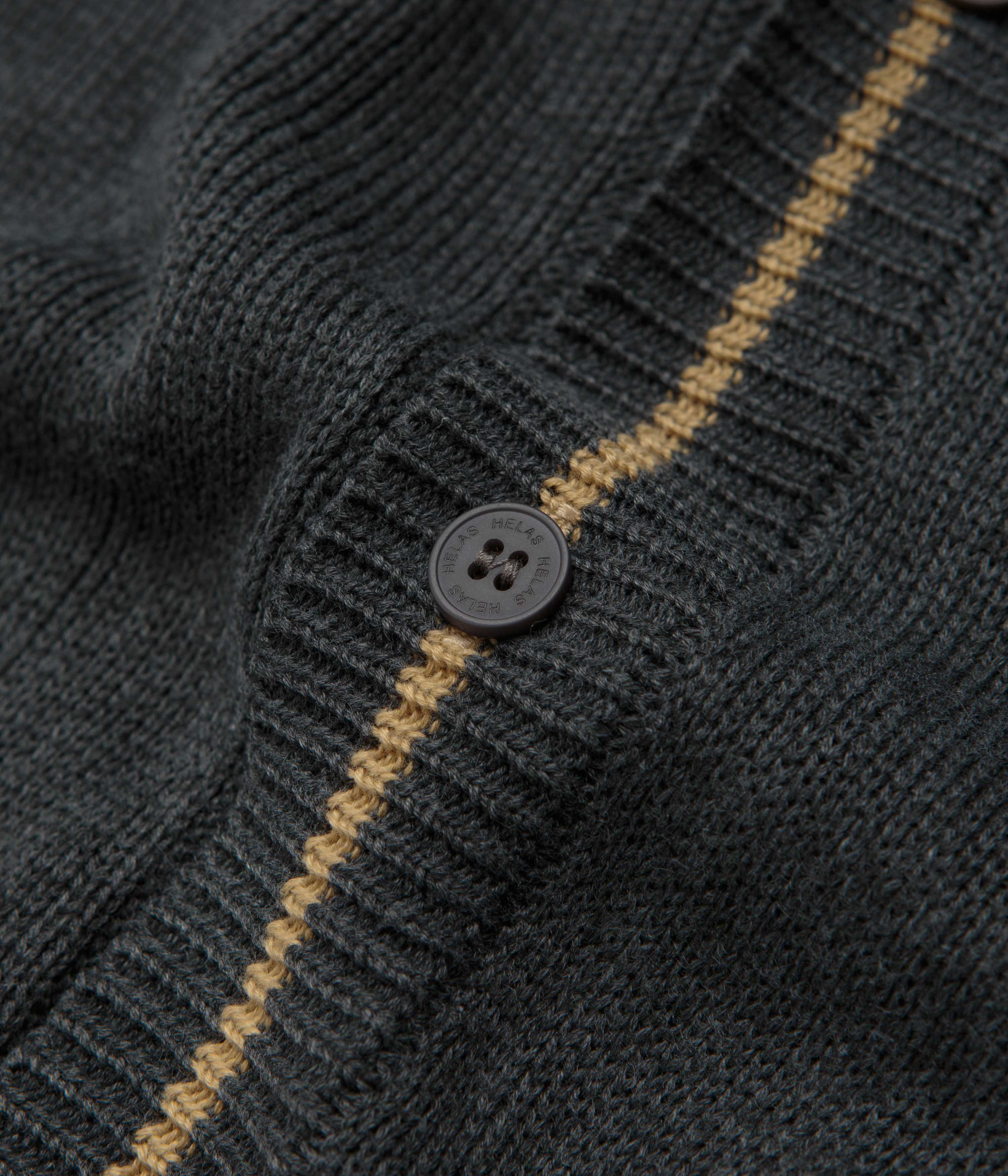 Helas Classmate Cardigan - Grey - Image 5