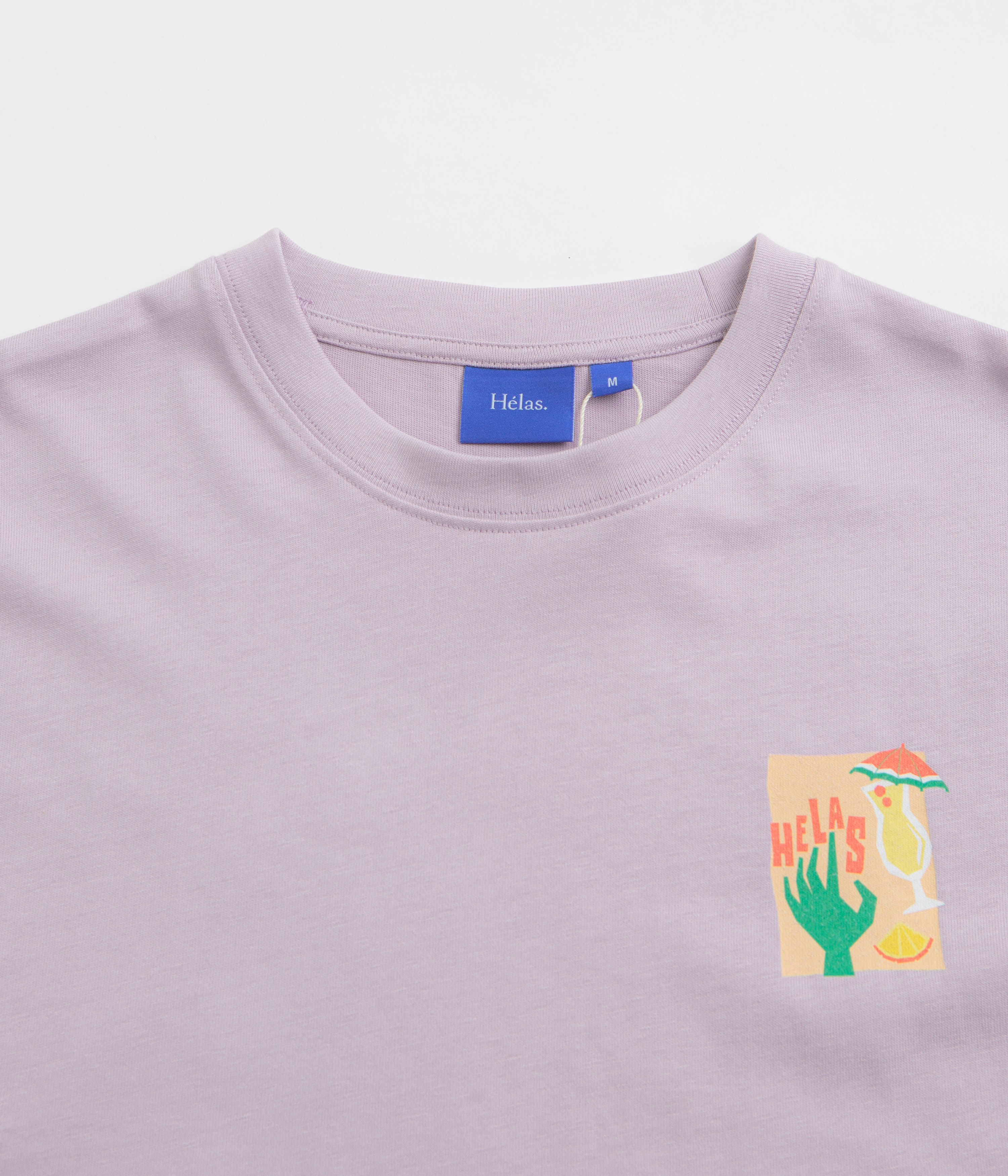Helas Cocktail T-Shirt - Lilac - Image 3