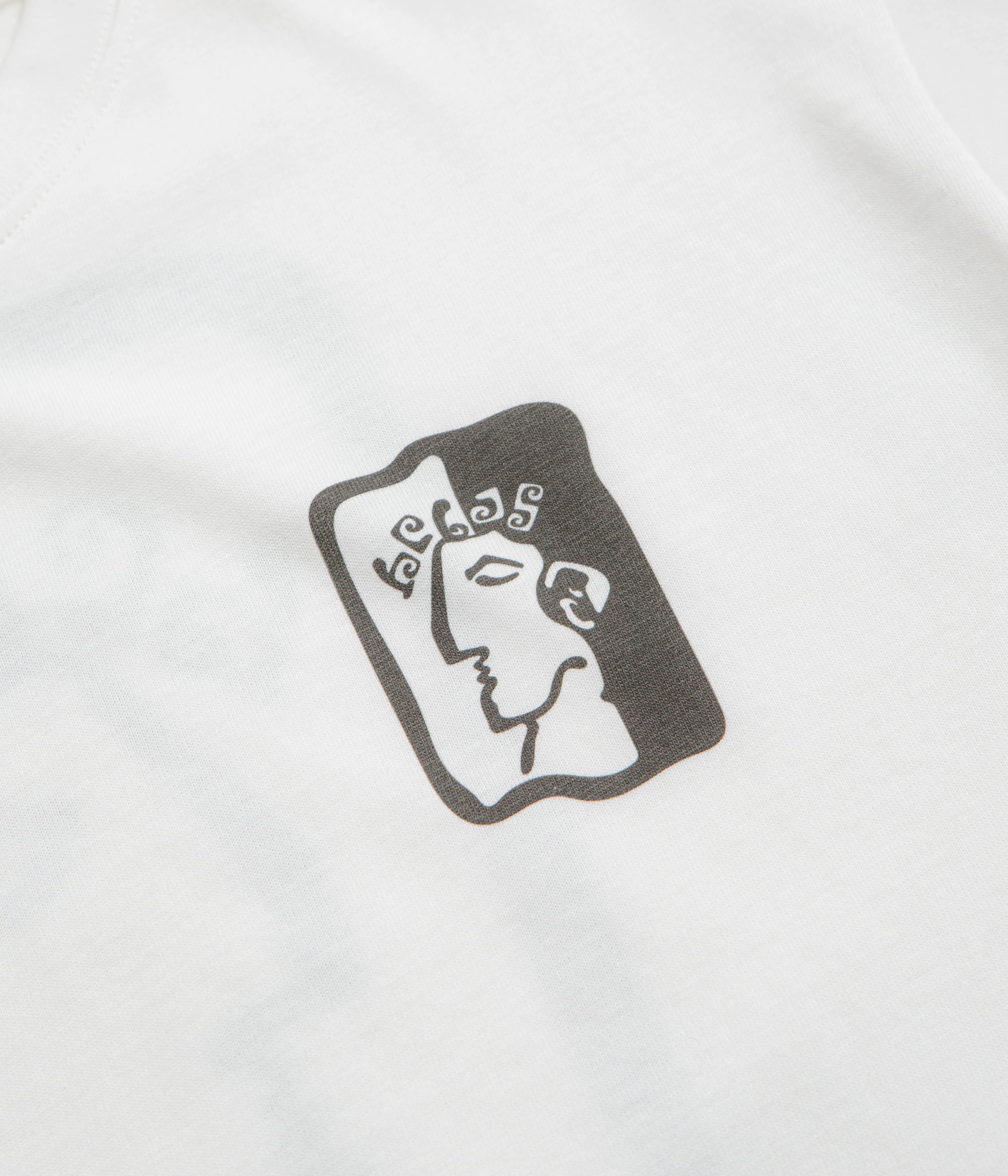 Helas Dieu Grec T-Shirt - White - Image 4