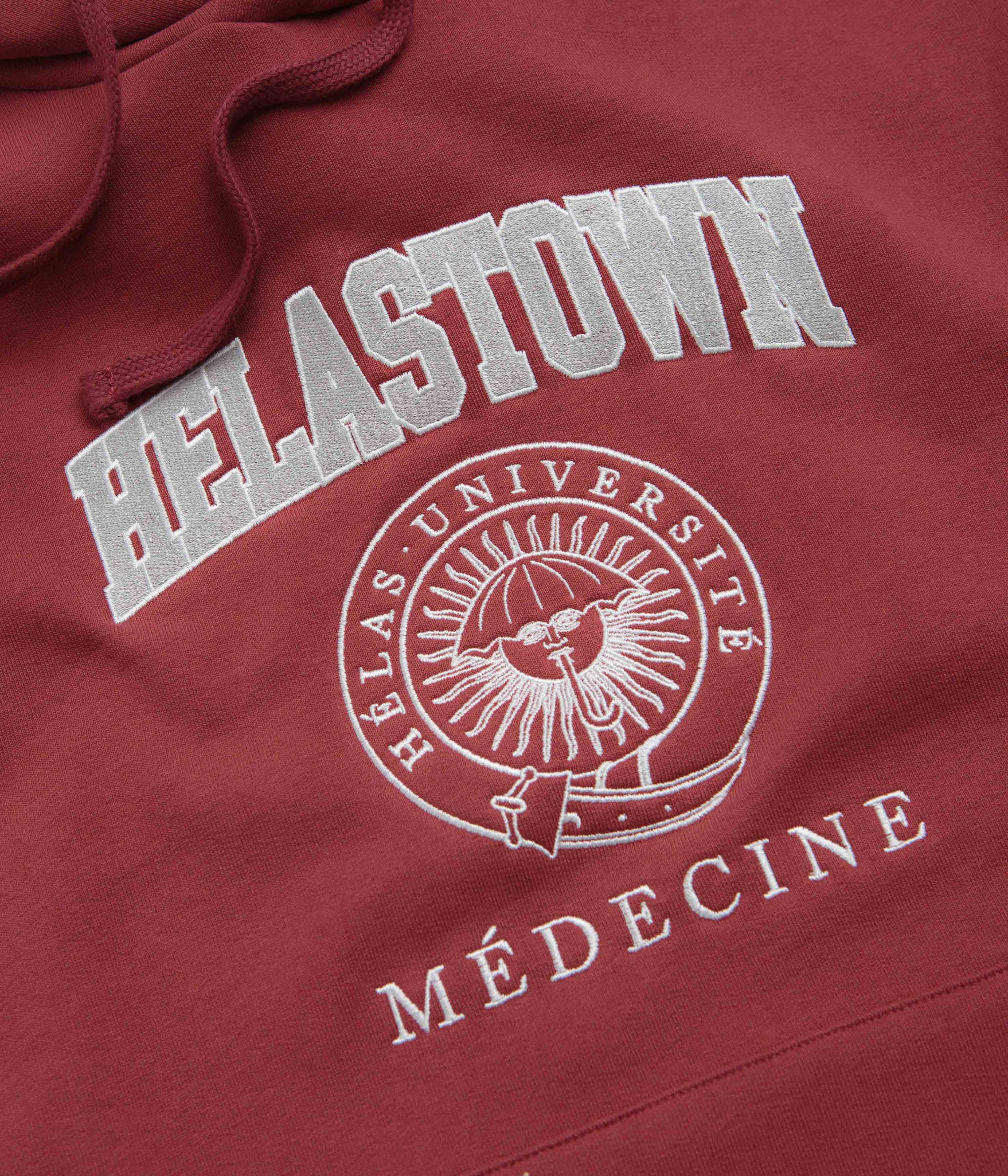Helas Helastown Hoodie - Burgundy - Image 3