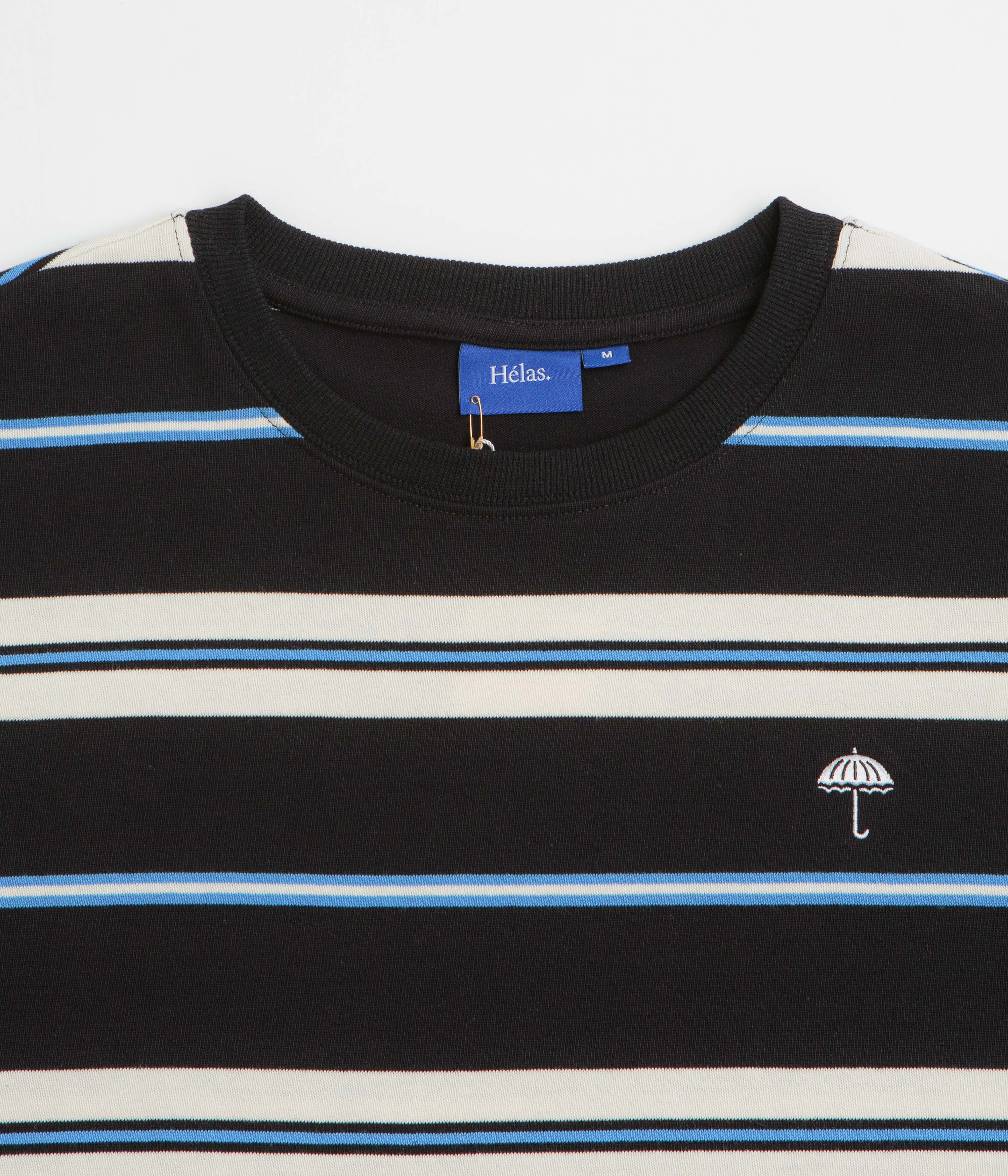 Helas Raye T-Shirt - Striped Black - Image 2