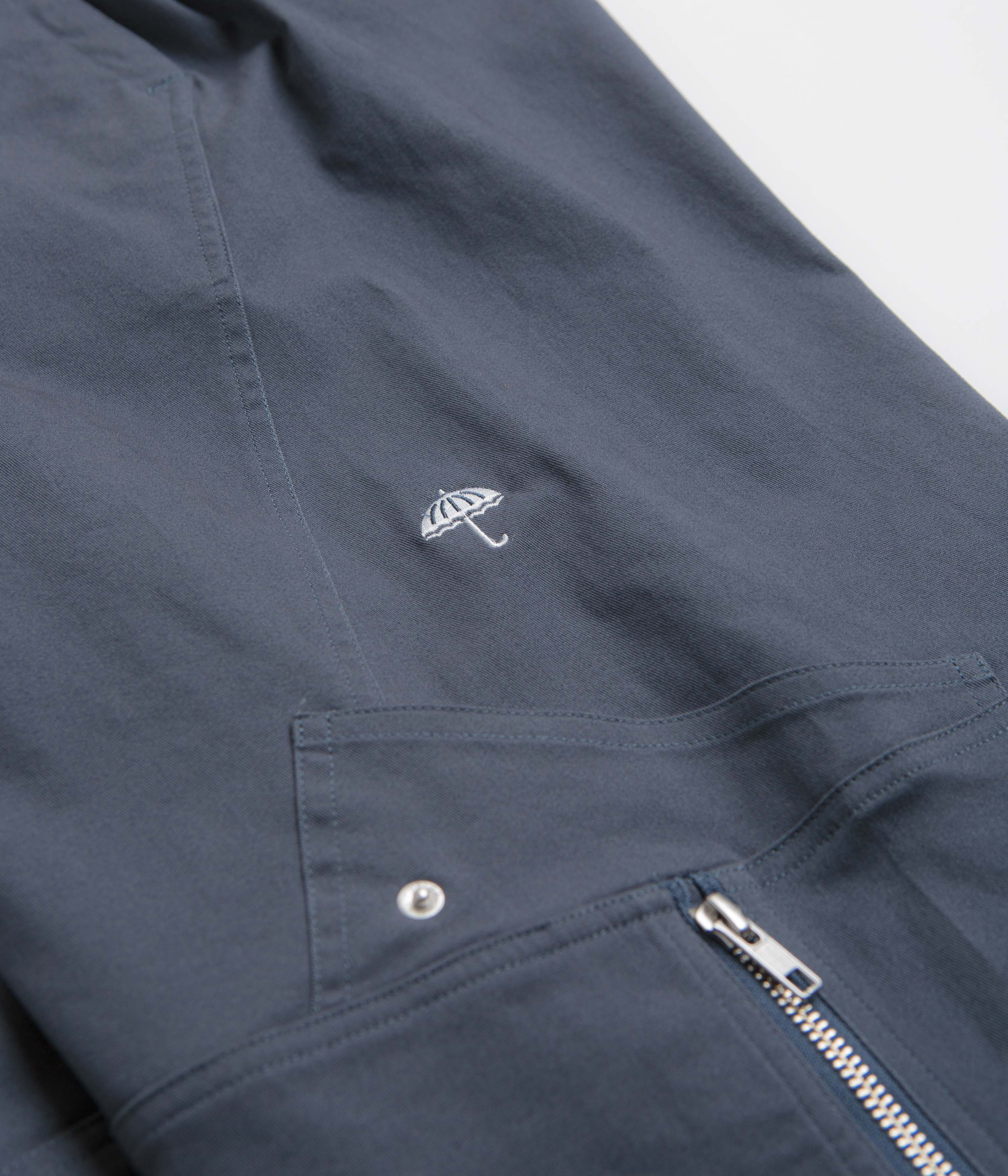 Helas Station Utility Pants - Grey Blue - Image 8