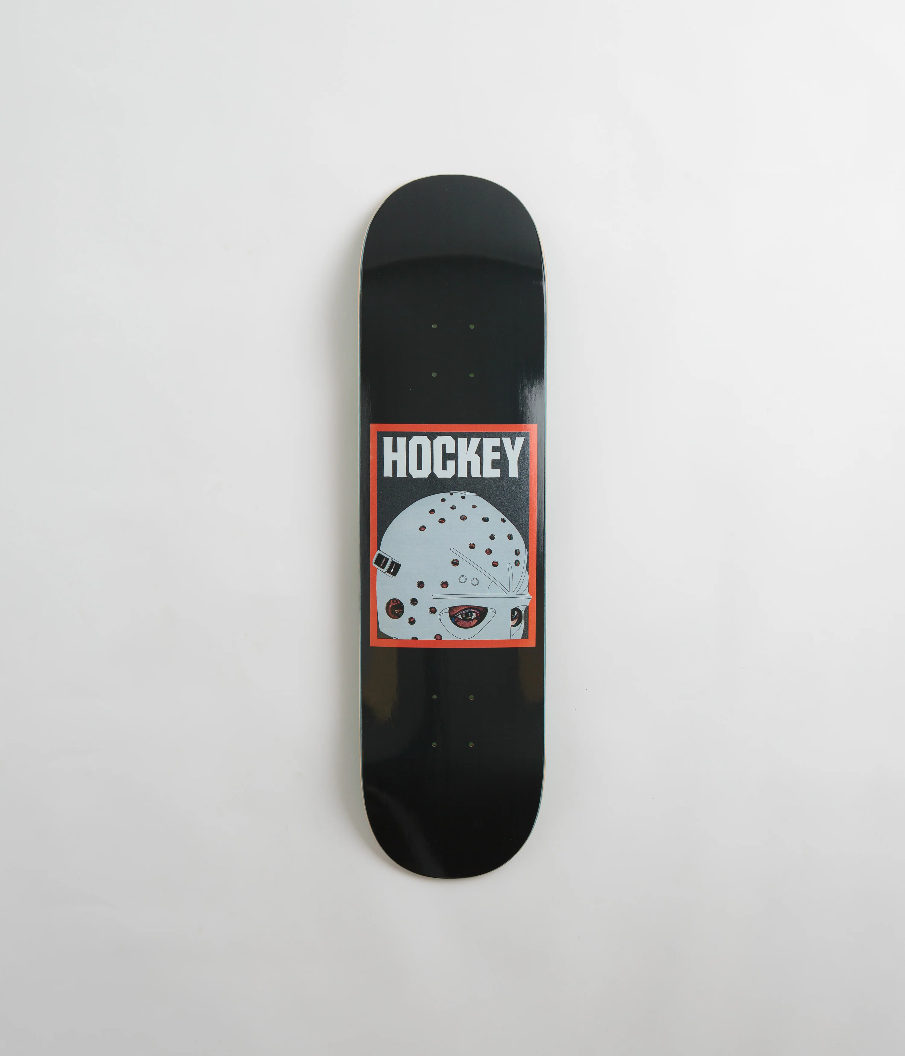 Hockey Half Mask Deck - Black - 8.25"