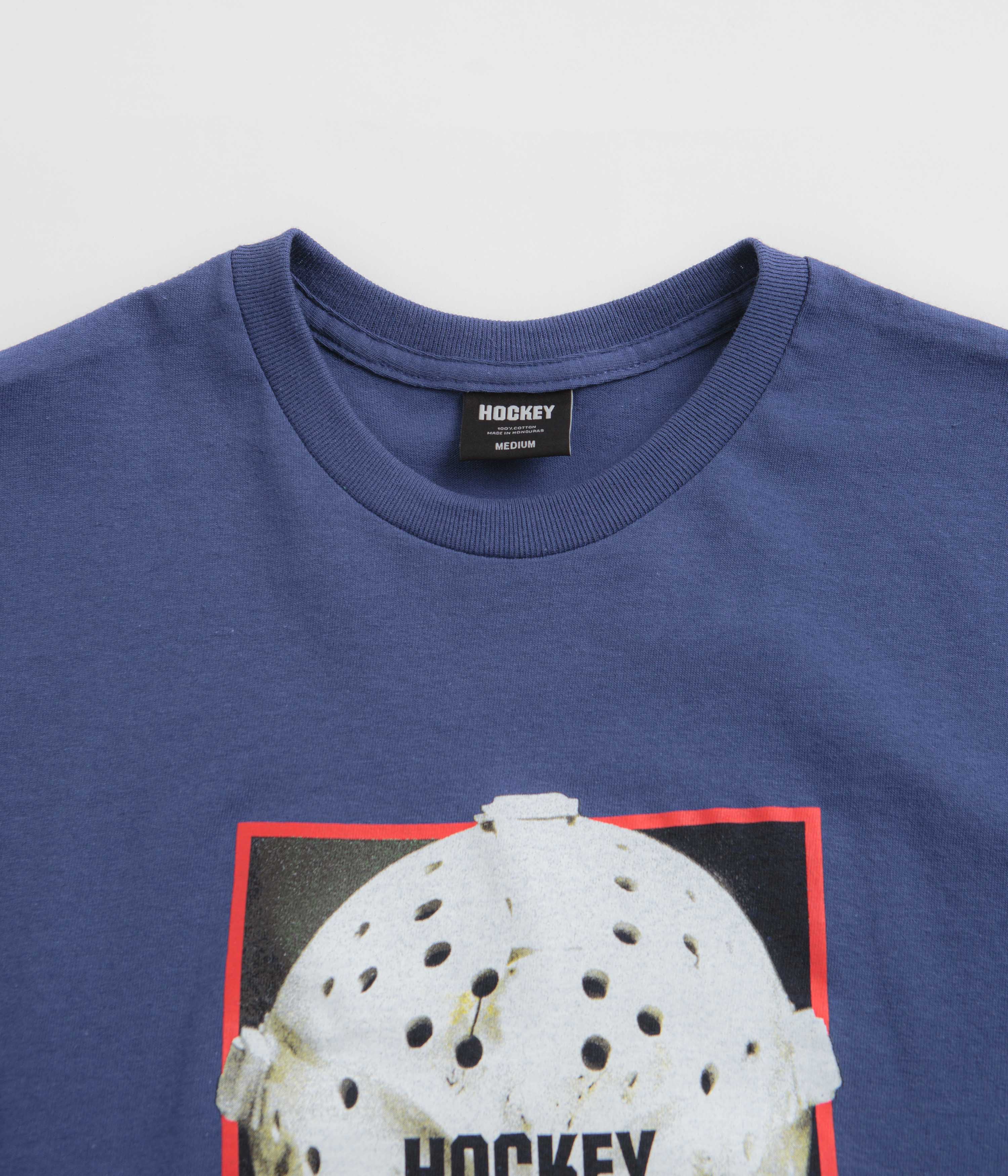 Hockey War On Ice T-Shirt - True Blue - Image 2